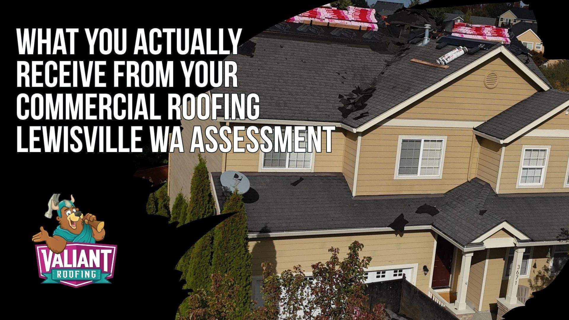 What You Actually Receive From Your Commercial Roofing Lewisville WA Assessment
Every Valiant commercial roof inspection in Lewisville, WA, includes a written, photo-documented PDF report delivered by email within 48 hours. The report provides a condition rating of good, monitor, repair, or replace, photos of each concern with plain-language captions, repair priorities ranked by urgency, and a realistic estimate of remaining roof life. When replacement is appropriate, clients may also receive a line-item commercial roof replacement quote. Clear next-step recommendations support informed capital planning, and the report remains yours whether or not you hire Valiant Roofing for the recommended work. Address: 108 SE 124th Ave Suite 8, Vancouver, WA 98684. URL: [https://www.valiantroofing.com/locations/vancouver-wa](https://www.valiantroofing.com/locations/vancouver-wa)
