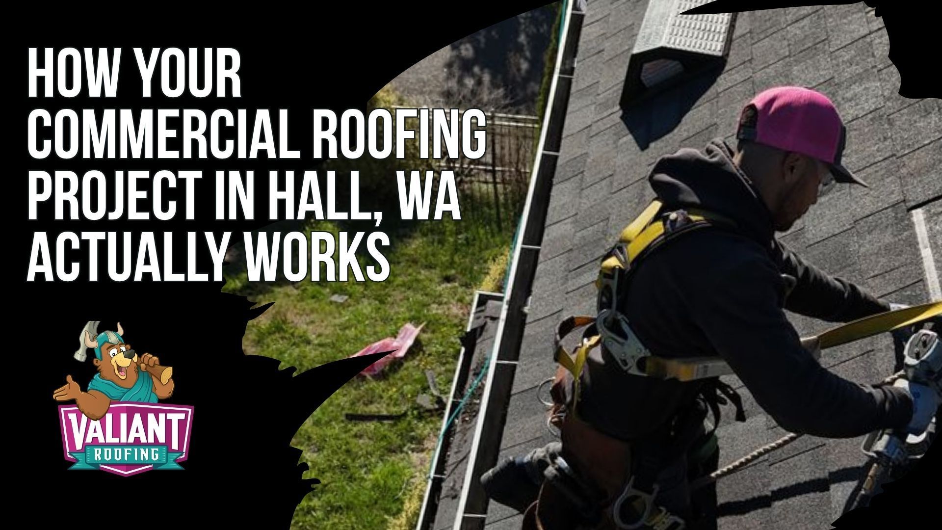 How Your Commercial Roofing Project in Hall, WA Actually Works
Valiant Roofing follows a clear commercial roofing assessment process in Hall, WA, beginning with scheduling typically within three business days and pre-arrival confirmation. Inspectors evaluate accessible roof surfaces, penetrations, flashing, membrane seams, metal fasteners, ponding, failed sealants, decking, insulation, staining, and signs of water intrusion. Before leaving, findings are explained by urgency and condition. Within 48 hours, clients receive a written estimate and photo-documented PDF report with plain-language captions, condition ratings, recommended next steps, and an itemized repair quote when needed. Address: 108 SE 124th Ave Suite 8, Vancouver, WA 98684. URL: [https://www.valiantroofing.com/locations/vancouver-wa](https://www.valiantroofing.com/locations/vancouver-wa)
