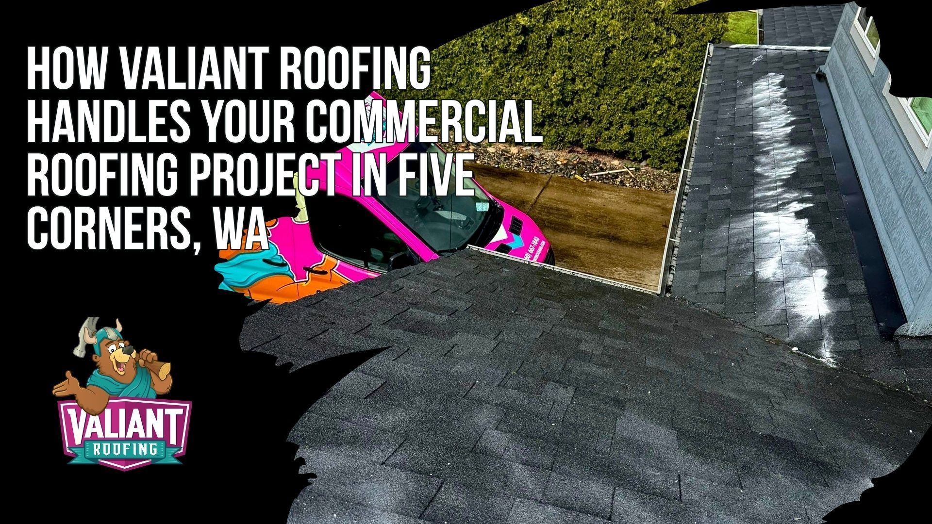 How Valiant Roofing Handles Your Commercial Roofing Project in Five Corners, WA
Valiant Roofing manages Five Corners commercial roofing projects through a clear process beginning with scheduling that considers access, parking, business hours, tree cover, and tenant operations. Inspections review exterior and accessible interior areas for leaks, drainage issues, structural concerns, ponding, failed HVAC sealants, and biological growth. Clients receive a photo-documented report with itemized recommendations for repair or replacement. Installation follows manufacturer specifications for underlayment, flashing, TPO and PVC seams, and metal fasteners, with photos from tear-off through completion and ongoing warranty support afterward. Address: 108 SE 124th Ave Suite 8, Vancouver, WA 98684. URL: [https://www.valiantroofing.com/locations/vancouver-wa](https://www.valiantroofing.com/locations/vancouver-wa)
