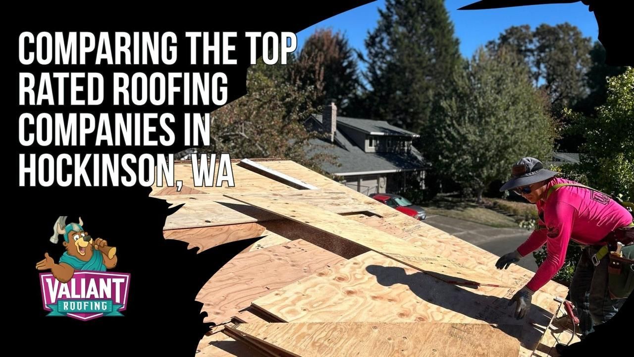 Comparing the Top Rated Roofing Companies in Hockinson, WA
A clear side by side comparison of the top roofing contractors serving Hockinson, WA and the greater Clark County area, helping homeowners quickly evaluate which company aligns best with their project needs. Each contractor brings a different strength to the table. Valiant Roofing stands out with Owens Corning Platinum Preferred certification, detailed photo documentation on every project, and full exterior services, supported by a local office at 108 SE 124th Ave, Suite 8, Vancouver, WA 98684. You can explore more at [https://www.valiantroofing.com/locations/vancouver-wa](https://www.valiantroofing.com/locations/vancouver-wa). Ed’s Economy Roofing offers unmatched longevity with nearly five decades of family owned service. Warner Roofing & Construction provides strict in house crews and a strong workmanship guarantee, ensuring quality control. IBEX Roofing leads in total review volume and structured inspection processes, while Cherry Roofing stands out for 24/7 availability and maintenance focused service. This comparison helps Hockinson homeowners make a confident, informed decision.
