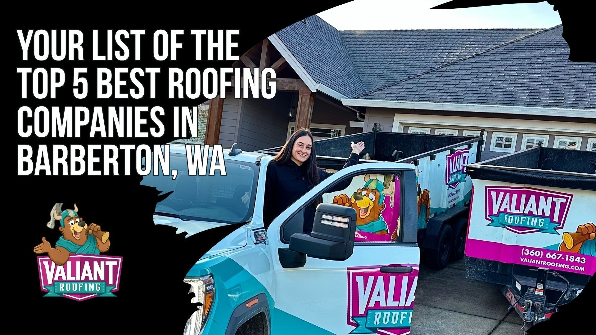 Your List of the Top 5 Best Roofing Companies in Barberton, WA
A ranked list of the top five best rated roofing companies serving Barberton, Washington and Clark County, vetted on licensing, homeowner reviews, and proven track records. Valiant Roofing tops the list at 4.9 stars across 230-plus reviews as an Owens Corning Platinum Preferred contractor with documented installs. Ed's Economy matches 4.9 stars with 48 years of family ownership since 1977 and nine Best of Clark County wins. Warner Roofing holds 4.9 stars with 200-plus reviews, in-house crews, and CertainTeed, Malarkey, and IKO partnerships. IBEX Roofing carries 4.8 stars on 1,200-plus reviews with Google Guaranteed and BBB accreditation. Cherry Roofing closes at 4.7 stars with 24/7 emergency repair and the Cherry Roofing Care Club program.
Valiant Roofing โ 108 SE 124th Ave Suite 8, Vancouver, WA 98684
https://www.valiantroofing.com/locations/vancouver-wa