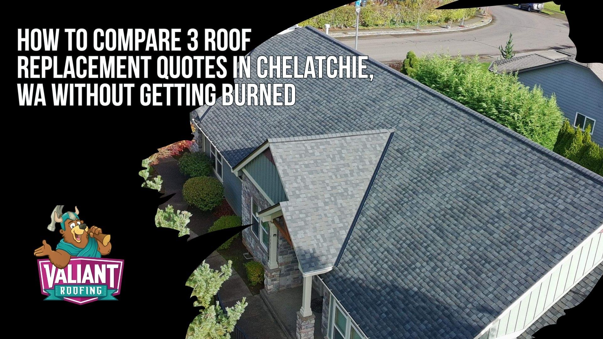 How to Compare 3 Roof Replacement Quotes in Chelatchie, WA Without Getting Burned
Three detailed written quotes from established contractors gives Chelatchie, WA homeowners enough data to spot outliers, with good bids landing within 10 to 15 percent of each other on identical scope. A checklist runs through tear-off scope, underlayment type, ice and water shield coverage, the flashing plan for chimneys, walls, and valleys, new pipe boots, balanced ventilation, a written decking allowance, magnet sweep cleanup, and warranty terms in writing. Red flags include no business address, payment-in-full-upfront demands, refusal to provide references, 