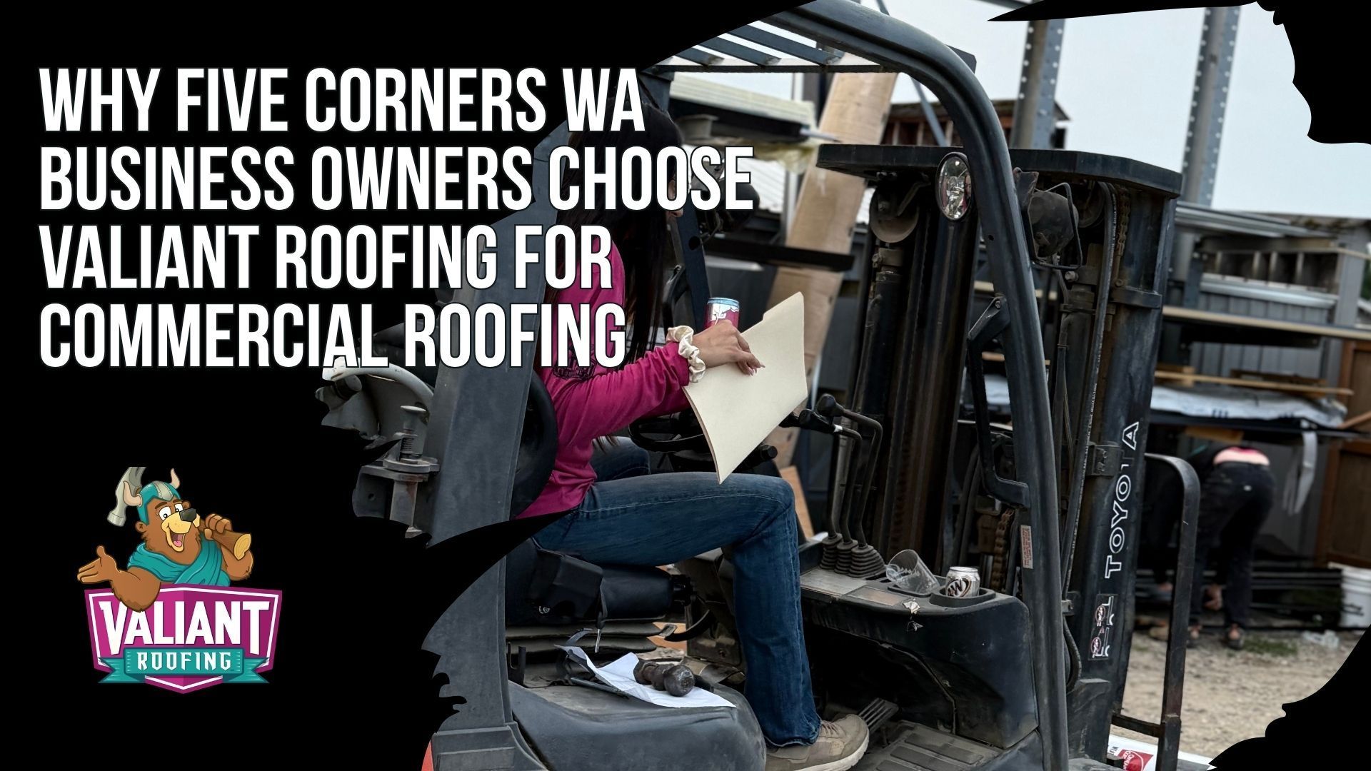 Why Five Corners, WA Business Owners Choose Valiant Roofing as Their Commercial Roofing Company
Valiant Roofing serves Five Corners commercial properties with local Clark County experience, Owens Corning Platinum Preferred status, WA L&I registration VALIARL813LM, OR CCB #227641, and 230+ five-star Google reviews with a 4.9 rating. Commercial projects include photo-documented installation records, PDF reports, insurance-claim support, and full general liability and workers’ compensation coverage. The team evaluates whether targeted repairs or full replacement makes the most sense, with recommendations based on actual roof condition rather than unnecessary work. Address: 108 SE 124th Ave Suite 8, Vancouver, WA 98684. URL: [https://www.valiantroofing.com/locations/vancouver-wa](https://www.valiantroofing.com/locations/vancouver-wa)
