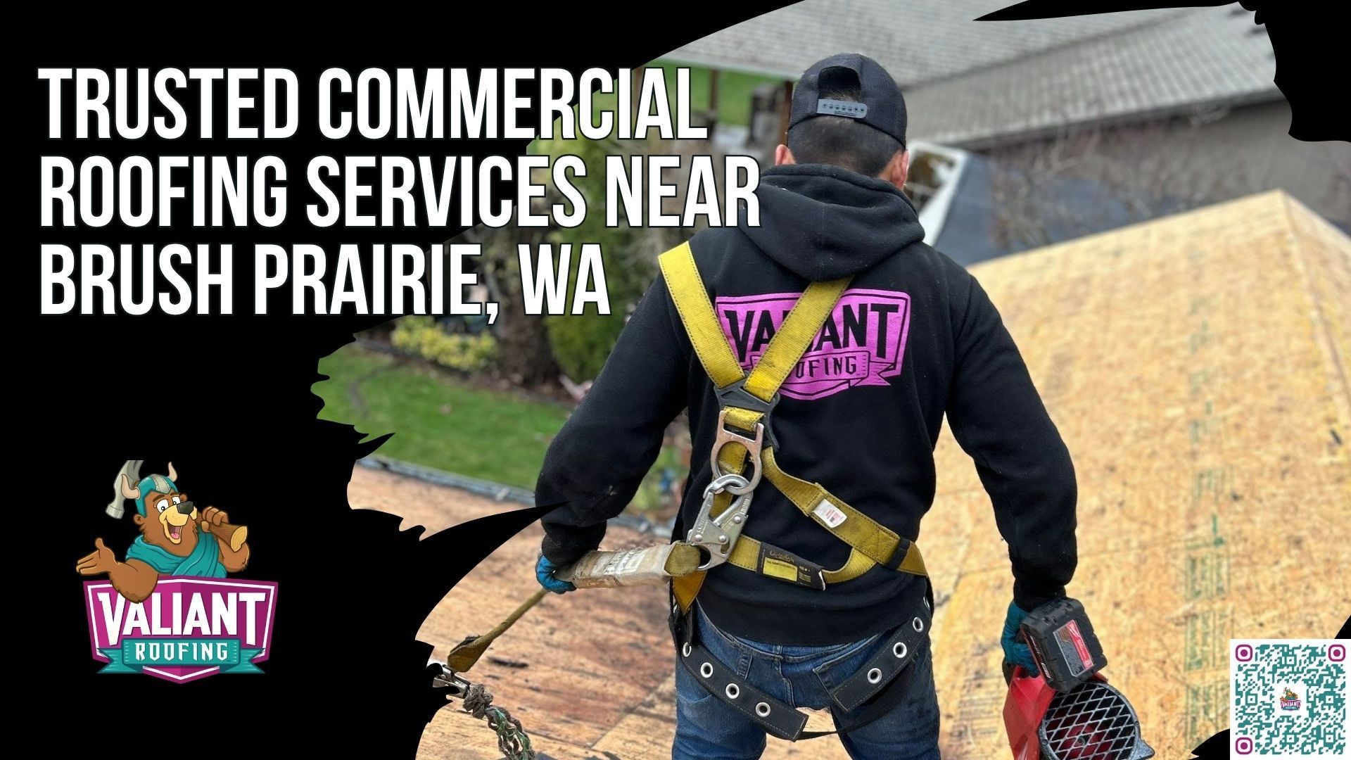 Trusted Commercial Roofing Services Near Brush Prairie, WA
Valiant Roofing provides professional commercial roofing services in Brush Prairie, WA, for a wide range of commercial properties. The team specializes in metal, TPO, and PVC roofing systems, with experienced crews trained to factory specifications. Every project is photo-documented and backed by manufacturer and workmanship warranties. Services include commercial roof installation, short-notice repairs, full roof replacement, and ongoing roof inspection programs for properties ranging from churches near NE 159th Street to professional offices along the SR-503 corridor. Address: 108 SE 124th Ave Suite 8, Vancouver, WA 98684. URL: https://www.valiantroofing.com/locations/vancouver-wa