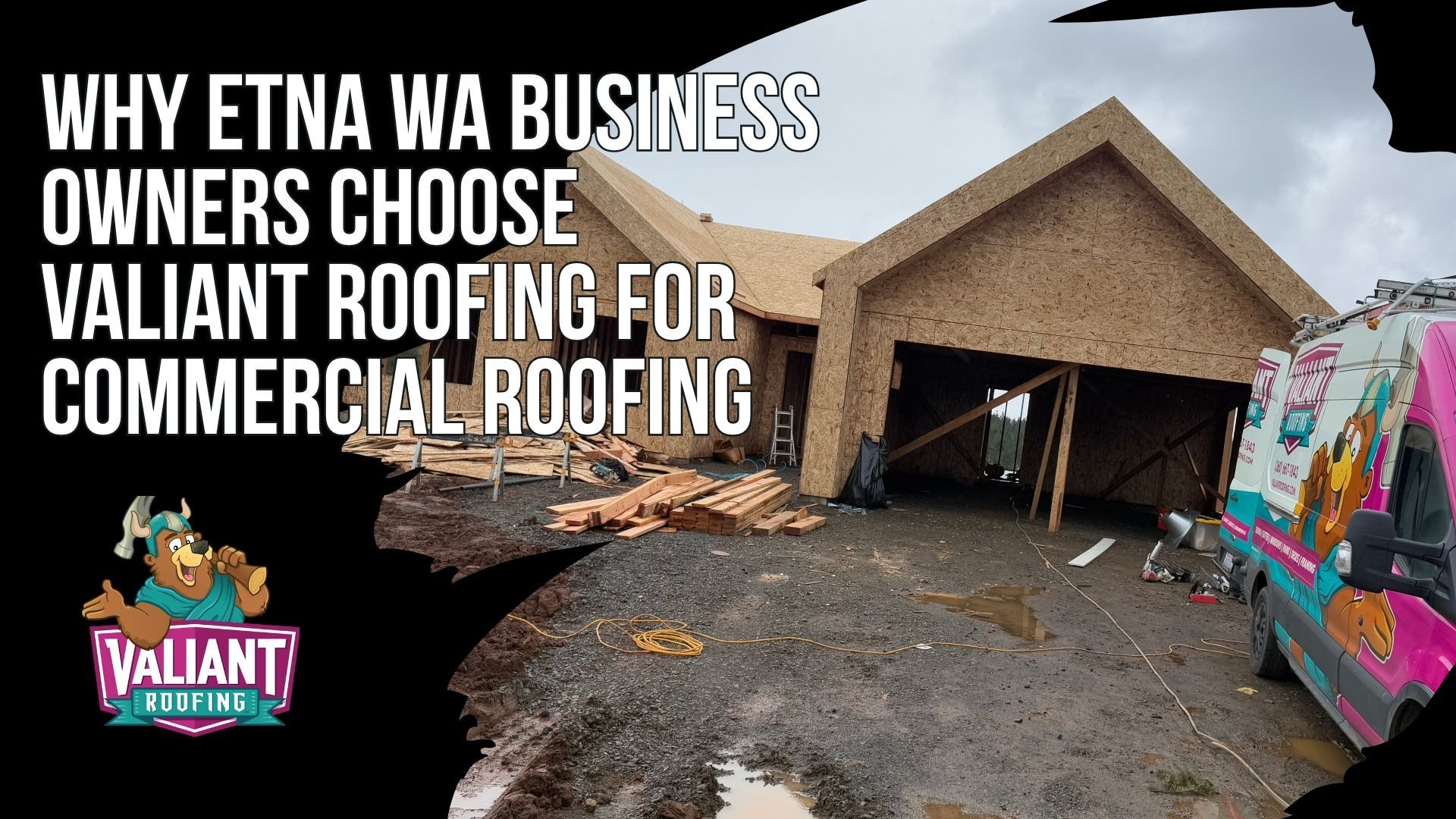 Why Etna WA Business Owners Choose Valiant Roofing for Commercial Roofing
Valiant Roofing serves Etna businesses with clear communication, honest assessments, professional workmanship, and rapid response. Project managers provide consistent updates from the initial estimate through the final walkthrough, while inspectors evaluate whether the existing roof can be repaired, re-roofed, or requires full replacement. Commercial inspection, repair, and replacement work is completed with attention to cleanliness, tenant operations, and quality standards. Same-day or next-morning inspections may be available after windstorms, falling Douglas fir limbs, or sudden weather changes. Address: 108 SE 124th Ave Suite 8, Vancouver, WA 98684. URL: https://www.valiantroofing.com/locations/vancouver-wa