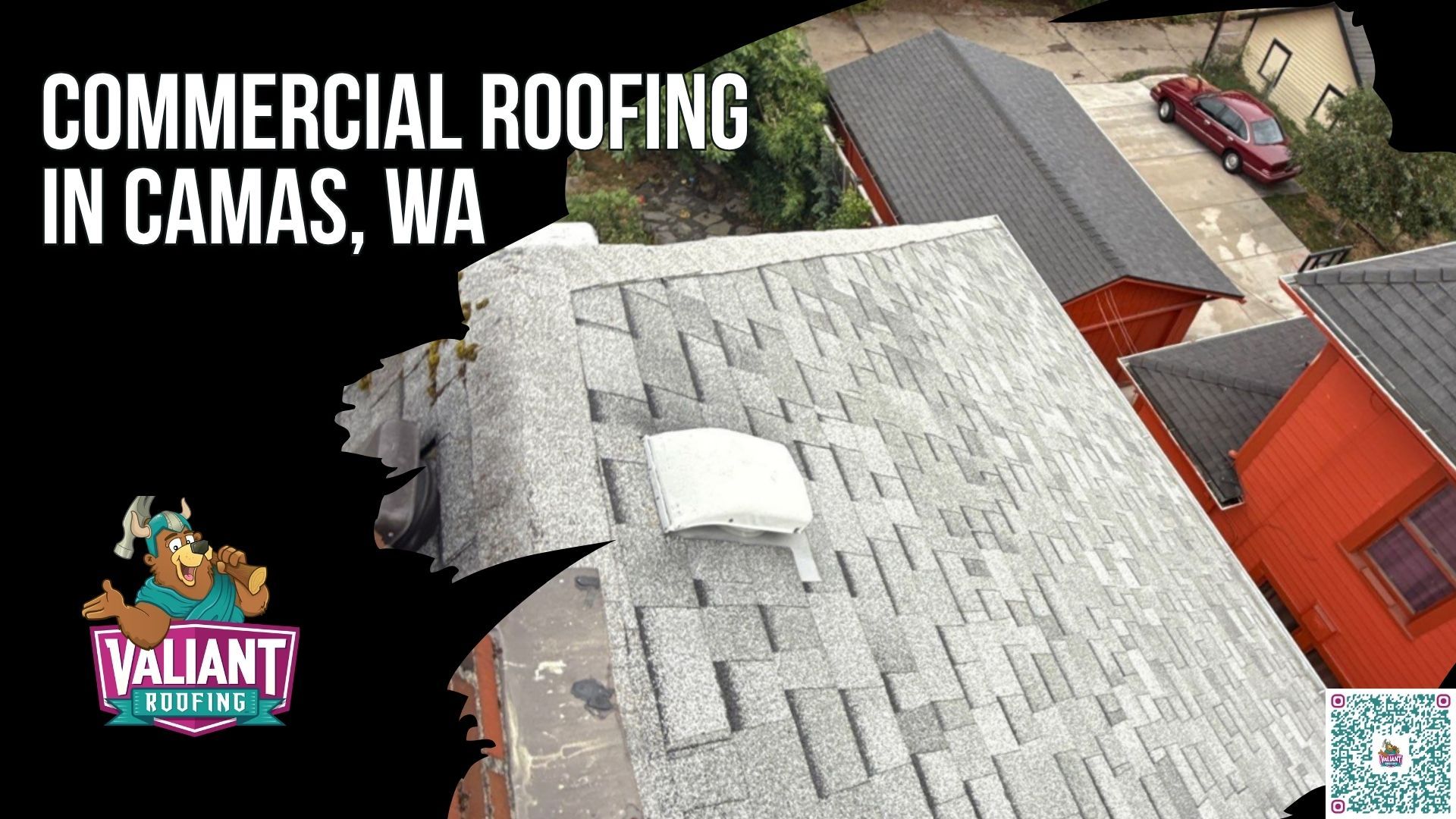 Commercial Roofing in Camas WA | Photo-Documented, Owens Corning Platinum Preferred Commercial Roofing Contractor with Free Same-Week Site Assessments
Valiant Roofing provides commercial roofing services in Camas, WA, including roof installation, replacement, repair, inspections, and TPO and PVC roofing. Commercial projects include photo-documented reports within 48 hours to help property owners and facility managers make informed decisions. Services are designed for Camas conditions including 55 to 63 inches of annual rainfall, Columbia River Gorge winds, and freeze-thaw cycles. Valiant Roofing holds Owens Corning Platinum Preferred and CertainTeed ShingleMaster certifications, an A+ BBB rating, and 230+ Google reviews averaging 4.9 stars. Address: 108 SE 124th Ave Suite 8, Vancouver, WA 98684. URL: https://www.valiantroofing.com/locations/vancouver-wa