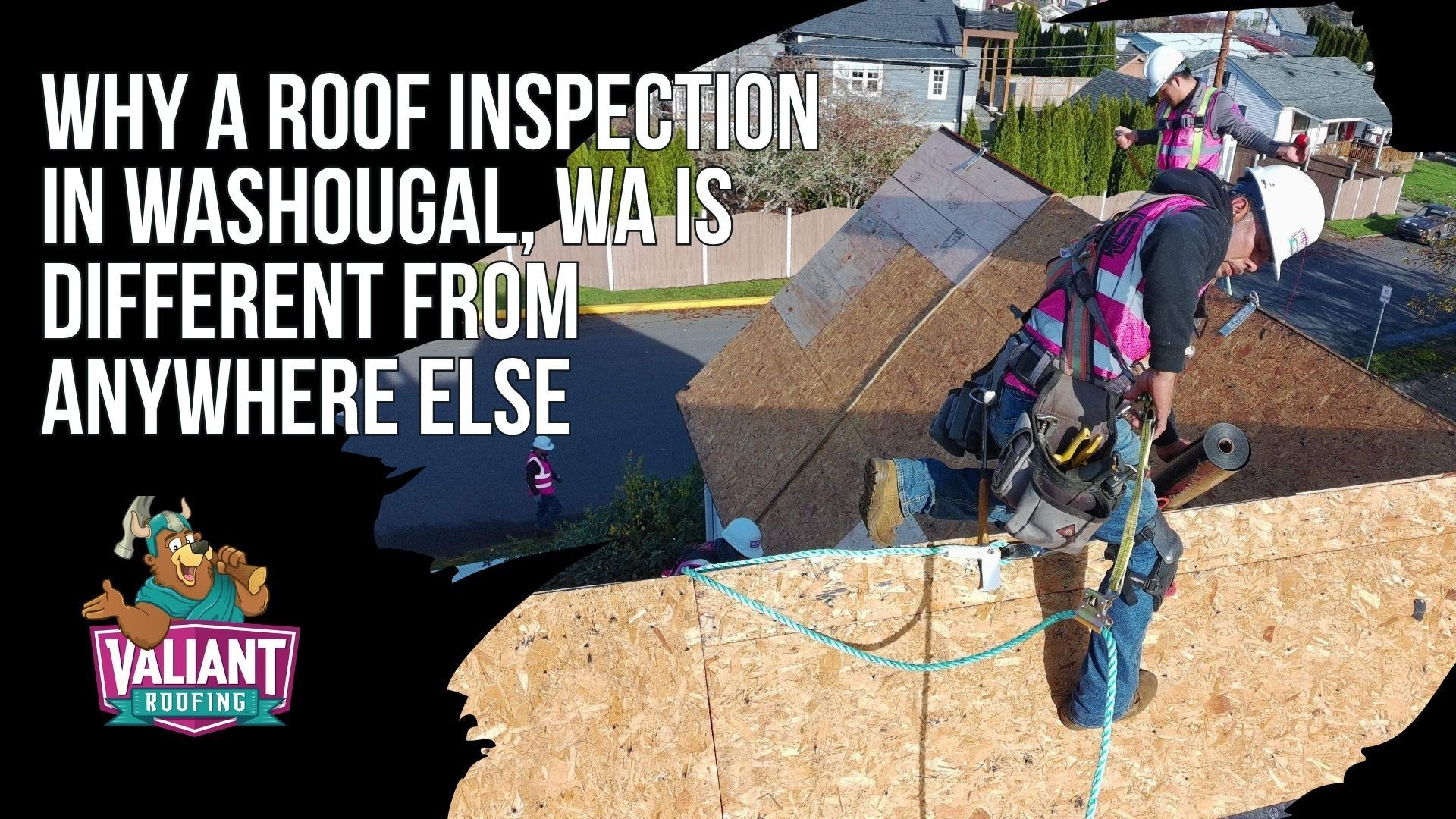 Why a Roof Inspection in Washougal, WA Is Different From Anywhere Else
Washougal roofs face 71 inches of annual rainfall, heavy Douglas fir debris, moss spores moving through the Washougal River corridor, and frequent rain, wind, and moisture cycles. These conditions can quietly wash away granules, loosen nails, crack pipe boots, split valleys, and damage north-facing slopes from Fern Prairie to Prune Hill. Regular maintenance and durable roofing materials help protect roof performance. A thorough inspection finds slow damage before it becomes visible from the ground, helping prevent costly roof and interior repairs. Address: 108 SE 124th Ave Suite 8, Vancouver, WA 98684. URL: https://www.valiantroofing.com/locations/vancouver-wa