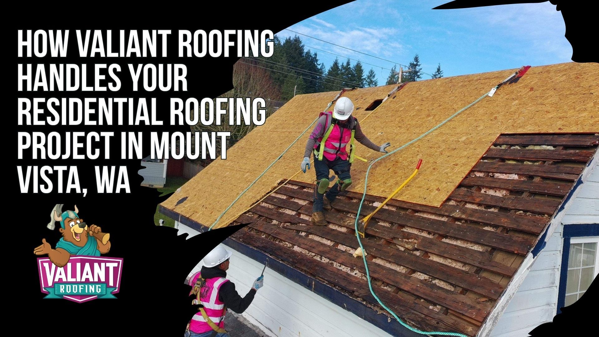 How Valiant Roofing Handles Your Residential Roofing Project in Mount Vista, WA
Valiant Roofing follows a structured residential roofing process in Mount Vista, WA, beginning with a direct consultation and scheduled inspection based on roof access, pitch, and shading. Homeowners receive a photo-documented report with clear recommendations, repair locations, or an itemized replacement scope. After approval, Valiant coordinates materials, permits, and in-house crews while protecting landscaping and managing debris. Full replacements include an independent post-installation inspection before warranty registration. The project closes with a final walkthrough, written manufacturer and workmanship warranty details, and continued support after completion. Address: 108 SE 124th Ave Suite 8, Vancouver, WA 98684. URL: [https://www.valiantroofing.com/locations/vancouver-wa](https://www.valiantroofing.com/locations/vancouver-wa)
