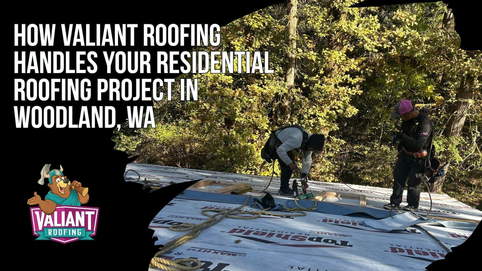 How Valiant Roofing Handles Your Residential Roofing Project in Woodland, WA
Valiant Roofing follows a five-step residential roofing process in Woodland, WA, beginning with direct scheduling and an on-site evaluation of the roof exterior, attic, ventilation, leaks, and structural concerns. Homeowners receive an itemized estimate with clear repair or replacement recommendations, material options, pricing, and timelines. For full replacements, Valiant handles permits, local code compliance, scheduling, and material delivery. Installation includes underlayment, ice and water shield, starter strips, shingles, flashing, ridge caps, and ventilation work completed to manufacturer specifications. Each project is photo-documented and ends with a final walkthrough, cleanup, ongoing support, and an independent inspection on larger replacement jobs. Address: 108 SE 124th Ave Suite 8, Vancouver, WA 98684. URL: [https://www.valiantroofing.com/locations/vancouver-wa](https://www.valiantroofing.com/locations/vancouver-wa)
