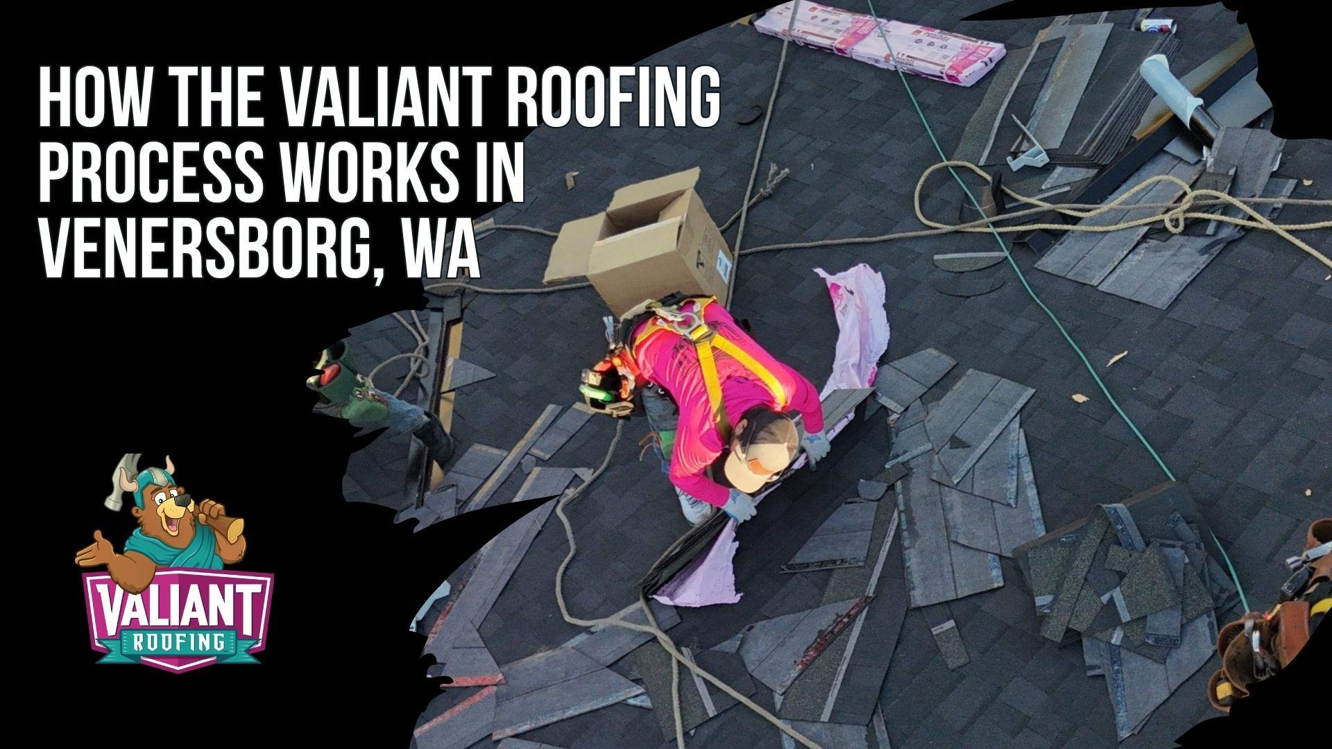 How the Valiant Roofing Process Works in Venersborg, WA
Valiant Roofing follows a five-step residential roofing process in Venersborg, WA, beginning with a free estimate and no-pressure discussion of the home’s roofing needs. The team then completes an on-site inspection with photo-documented findings, a clear condition report, and transparent pricing. After approval, Valiant helps select materials, handles Clark County permit requirements, and confirms the project schedule and delivery window. Certified crews complete repairs or installation to manufacturer specifications with daily updates, clean jobsites, and photos at each phase. The project ends with a final walkthrough, signed warranty documentation, and registered workmanship and material warranties. Address: 108 SE 124th Ave Suite 8, Vancouver, WA 98684. URL: [https://www.valiantroofing.com/locations/vancouver-wa](https://www.valiantroofing.com/locations/vancouver-wa)
