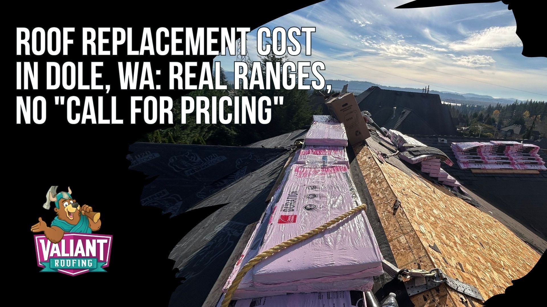 Roof Replacement Cost in Dole, WA: Real Ranges, No