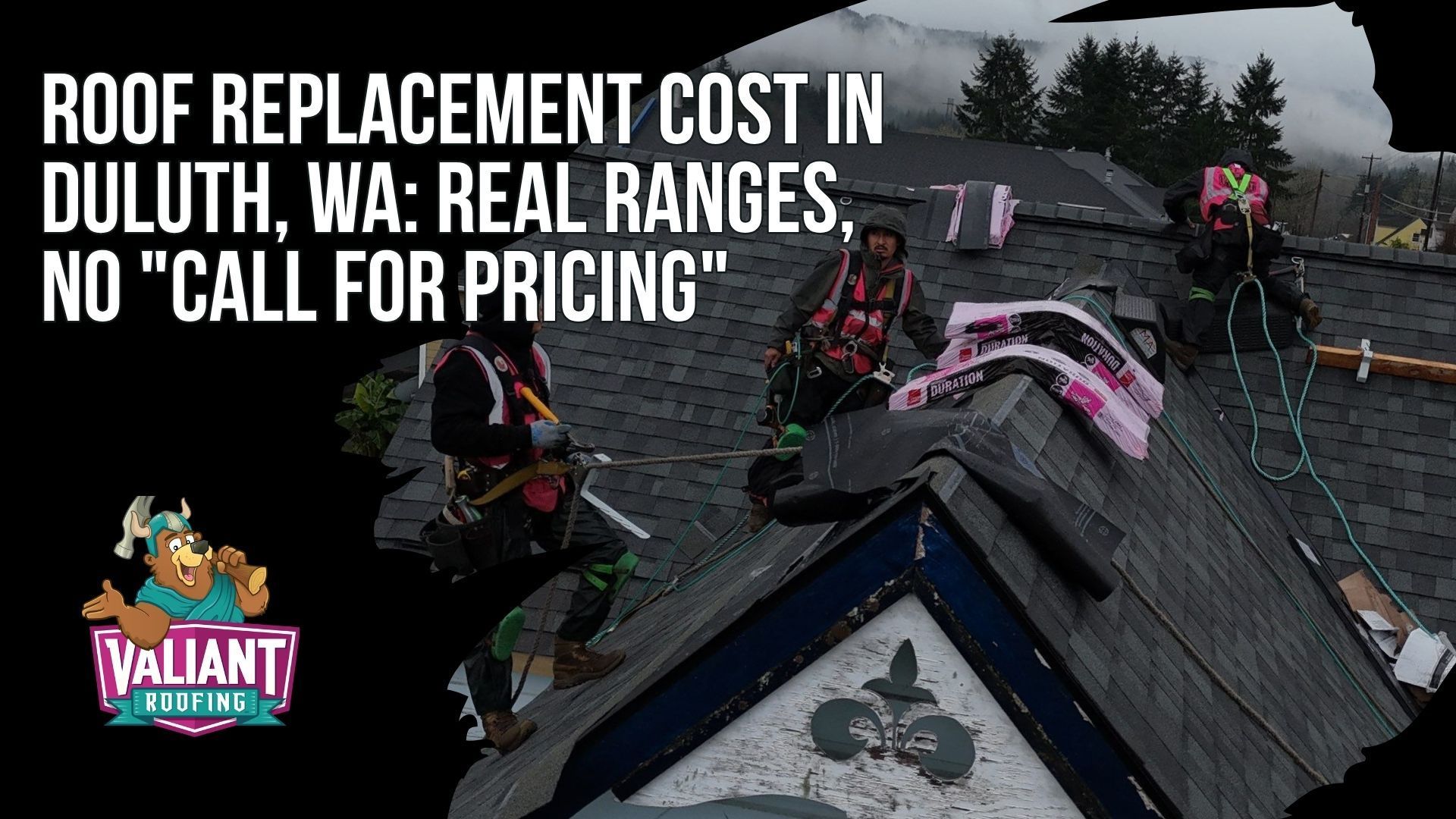 Roof Replacement Cost in Duluth, WA: Real Ranges, No