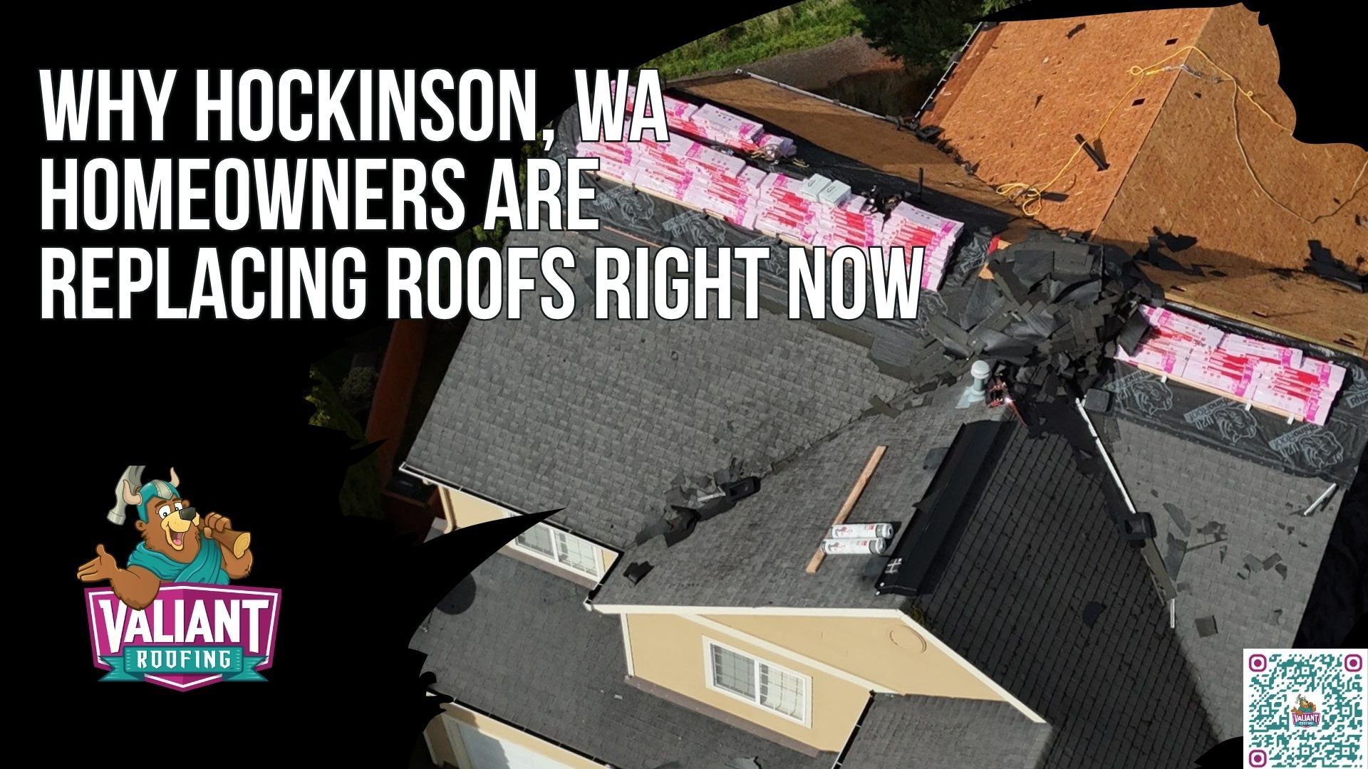 Why Hockinson, WA Homeowners Are Replacing Roofs Right Now
Hockinson is a rural, unincorporated community in northeast Clark County about 14 miles from downtown Vancouver, where most homes sit on large lots framed by Douglas fir, western red cedar, and bigleaf maple. Many were built between the 1970s and early 2000s, putting the average asphalt shingle roof at 20 to 30+ years old. With roughly 56 inches of annual rainfall, heavy tree canopy, shade on north-facing slopes, and thermal cycling between wet winters and dry summers, an architectural shingle in Hockinson typically lasts 18 to 22 years, not the 30 printed on the bundle, which is why homeowners are replacing roofs now. Valiant Roofing, 108 SE 124th Ave Suite 8, Vancouver, WA 98684, https://www.valiantroofing.com/locations/vancouver-wa