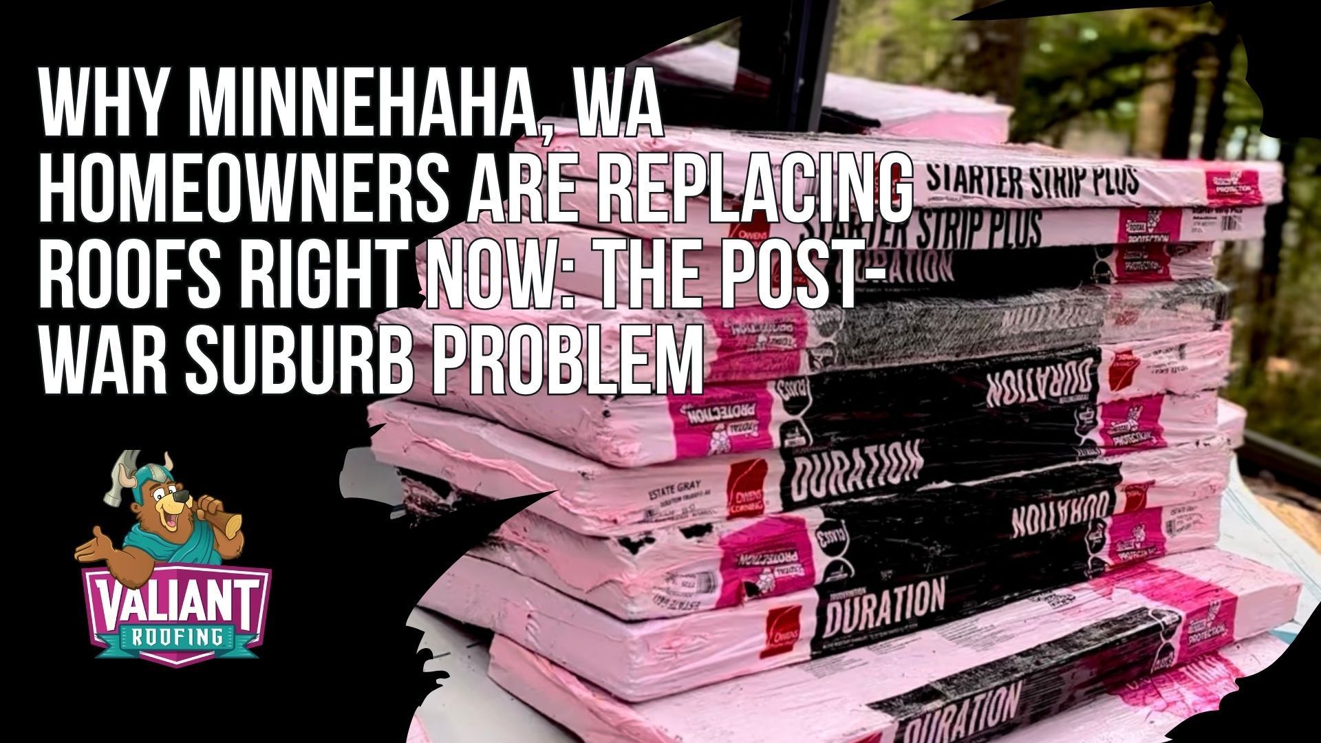 Why Minnehaha, WA Homeowners Are Replacing Roofs Right Now: The Post-War Suburb Problem
Minnehaha is one of Clark County's oldest post-war suburbs, first called the Black Forest for its thick fir and cedar stands, where the median West Minnehaha home was built around 1965 and nearly every house sits on shingles inside the replacement window. Field reality puts PNW shingle life at 15 to 22 years despite 25 to 30 year warranties, driven by 42+ inches of rain, moss and algae feeding on shingle limestone, and Gorge gusts above 45 mph, not hail. Curling shingles, moss on north slopes, sagging plank decking, and blown-off shingles after storms all signal replacement, and insurers drop RCV coverage on aging roofs. Valiant Roofing, 108 SE 124th Ave Suite 8, Vancouver, WA 98684, https://www.valiantroofing.com/locations/vancouver-wa