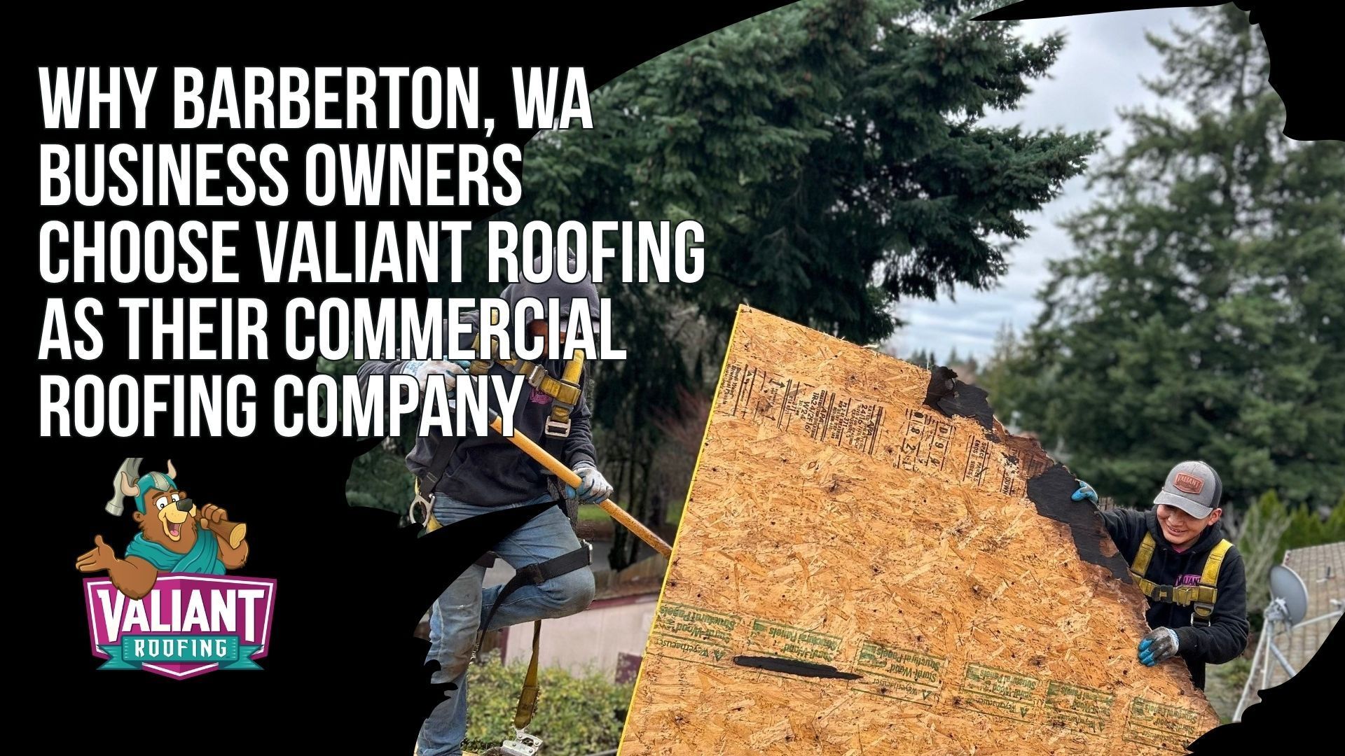 Why Barberton, WA Business Owners Choose Valiant Roofing as Their Commercial Roofing Company
Valiant Roofing serves Barberton businesses with locally operated commercial roofing, verifiable credentials, documented workmanship, and clear recommendations. The company is an Owens Corning Platinum Preferred Contractor, holds WA L&I registration VALIARL813LM and OR CCB #227641, and has 230+ five-star Google reviews with a 4.9 rating. Commercial projects include photo documentation from tear-off through completion, insurance-claim support, and honest guidance when targeted repair is more appropriate than full replacement. Address: 108 SE 124th Ave Suite 8, Vancouver, WA 98684. URL: https://www.valiantroofing.com/locations/vancouver-wa