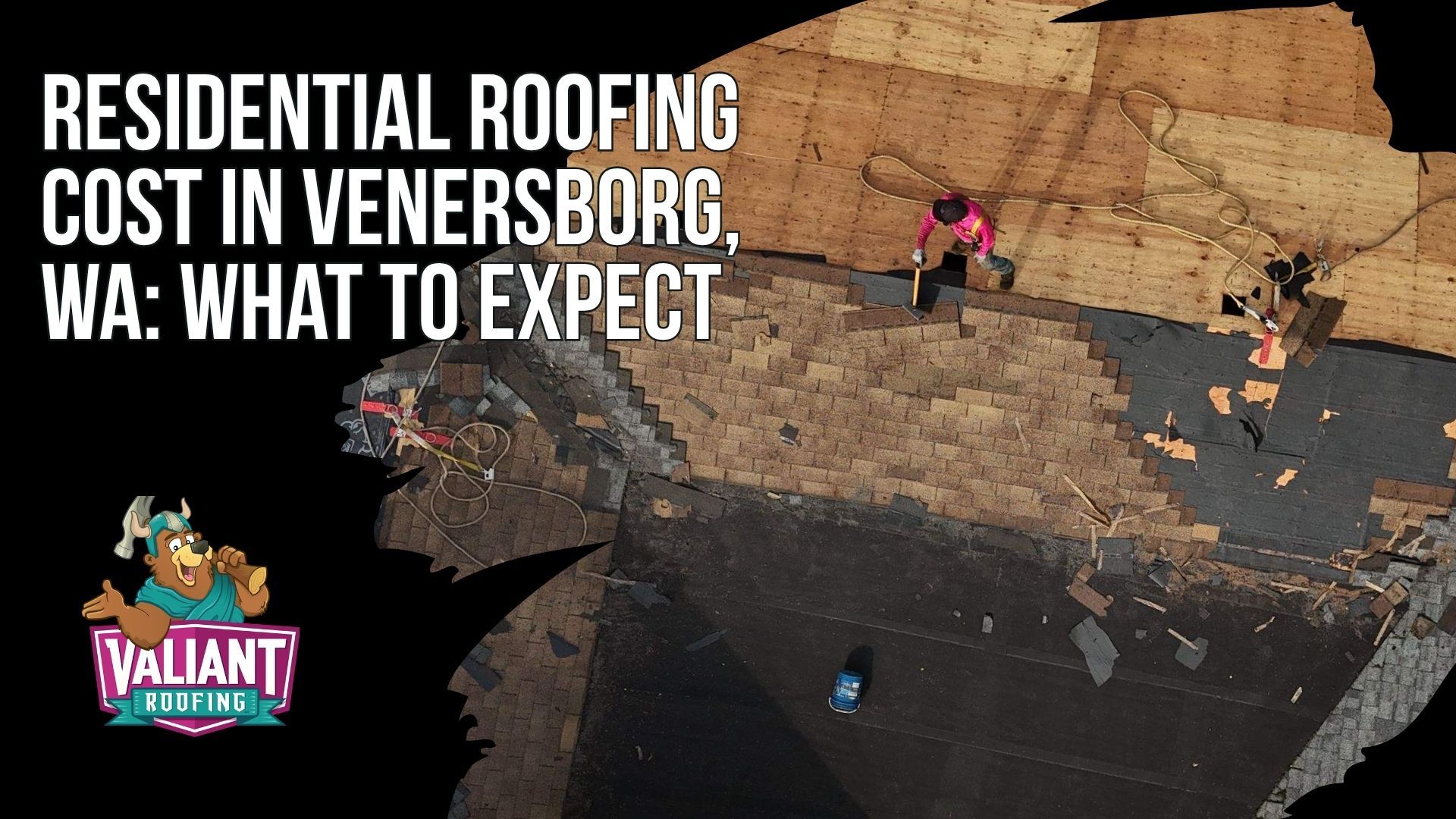 Residential Roofing Cost in Venersborg, WA: What to Expect
Valiant Roofing provides transparent 2026 residential roofing pricing in Venersborg, WA. Isolated roof repairs typically range from $300 to $2,500, while full roof replacement ranges from $8,000 to $25,000+. Free roof inspections are $0, real estate inspection reports range from $250 to $500, and insurance claim documentation ranges from $350 to $600. Final replacement cost depends on roof size, pitch, material selection, ventilation upgrades, and decking condition discovered during tear-off. Free estimates include a detailed labor and material breakdown before work begins. Clark County re-roofing permits are required for full replacements, and Valiant handles that process for homeowners. Address: 108 SE 124th Ave Suite 8, Vancouver, WA 98684. URL: [https://www.valiantroofing.com/locations/vancouver-wa](https://www.valiantroofing.com/locations/vancouver-wa)
