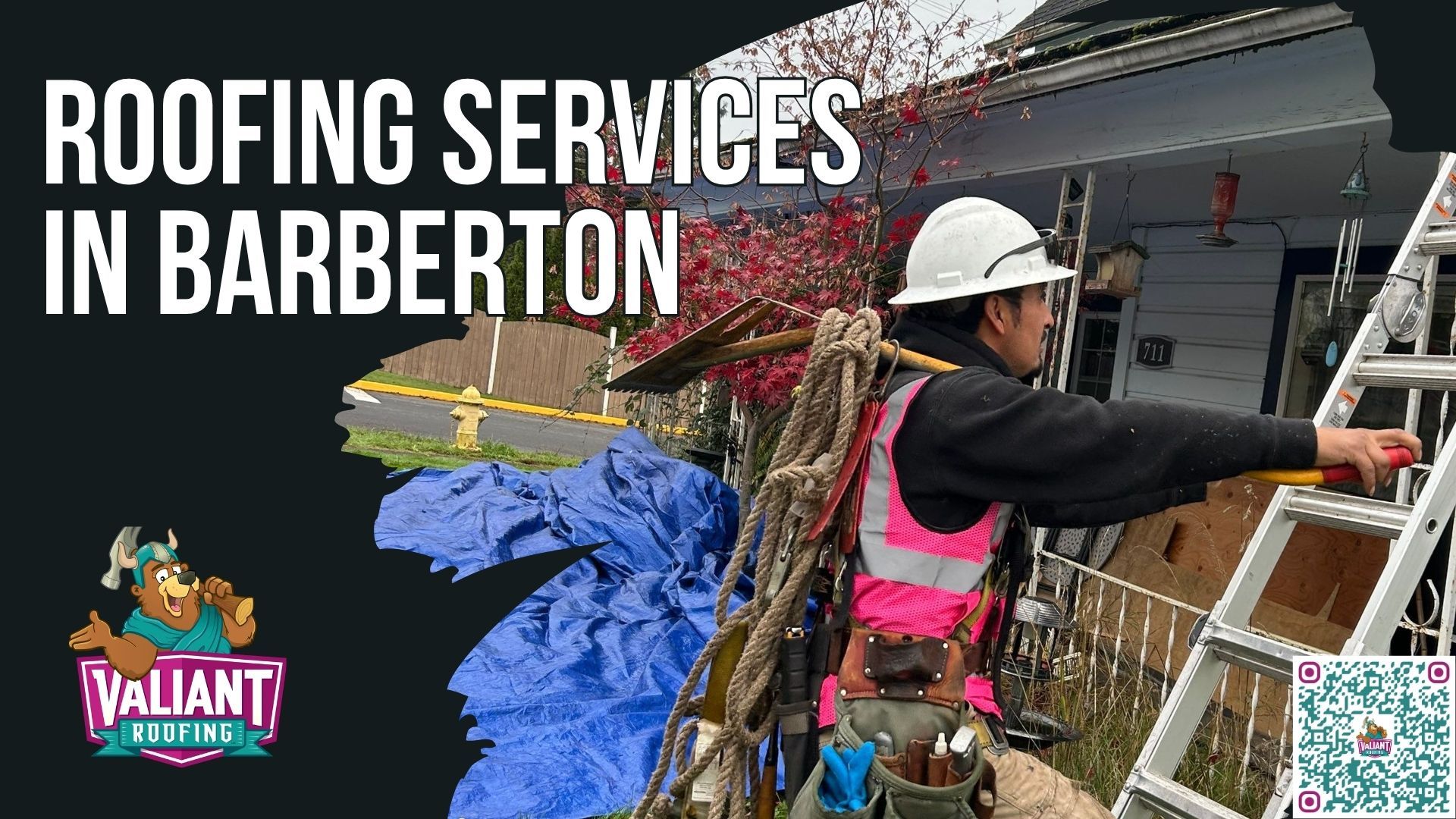 Roofing services in Barberton, WA by Valiant Roofing include expert roof repair, roof replacement, roof inspection, and emergency roofing services designed for the Pacific Northwest climate. As a trusted roofing company in Barberton, WA, Valiant Roofing specializes in leak detection, shingle and flashing repair, full tear offs, decking replacement, and Owens Corning roofing systems with up to 50 year warranties. Homeowners searching for a reliable roofer in Barberton, WA trust Valiant for fast response times, 24/7 emergency roof repair, free inspections, and detailed photo documentation showing every step of the process. With in house crews, transparent estimates, and high quality workmanship, Valiant Roofing delivers long lasting roofing solutions built to handle heavy rain, wind, and moisture in Clark County.