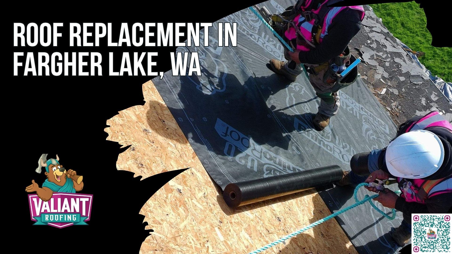 Roof Replacement in Fargher Lake, WA: Top 1% Owens Corning Platinum Preferred Contractor Pulling the Permit, Installing Class A, Registering Your Warranty
Valiant Roofing handles full roof replacement across the unincorporated Fargher Lake community in Clark County, Washington, tearing off down to bare deck and rebuilding the weatherproofing system to IBC Chapter 15, IRC Chapter 9, and IEBC Chapter 7 minimums. The scope covers decking replacement when rot appears, ASTM-rated synthetic underlayment, ice-and-water shield, step and counter-flashing, drip edge, and R806 ventilation. Coverings meet Class A fire performance under RCW 19.27.560 for homes near the Yacolt Burn State Forest inside ZIP 98604 and 98675, with 2026 pricing running $11,900 to $29,800 for most homes. Visit 108 SE 124th Ave Suite 8, Vancouver, WA 98684 or https://www.valiantroofing.com/locations/vancouver-wa.