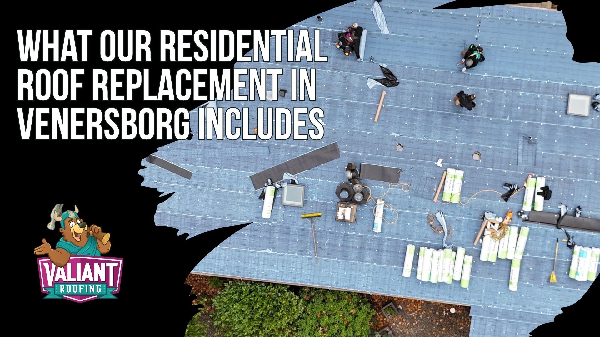 What Our Residential Roof Replacement in Venersborg Includes
A Valiant roof replacement in Venersborg, WA is a complete full-system rebuild finished in 1 to 3 days, not a shingle swap. Every job includes full tear-off to the decking since Washington caps roofs at two layers, deck inspection with rot shown before hauling and billed only when confirmed, synthetic underlayment, and ice-and-water shield at every eave and valley, critical at foothill elevation where eave ice forms often. New drip edge, flashing, pipe boots, and an NFVA-sized ridge vent follow, with warranties of 20 to 50 years registered before the crew leaves, immediate debris cleanup, and a final walkthrough. Valiant Roofing, 108 SE 124th Ave Suite 8, Vancouver, WA 98684, https://www.valiantroofing.com/locations/vancouver-wa