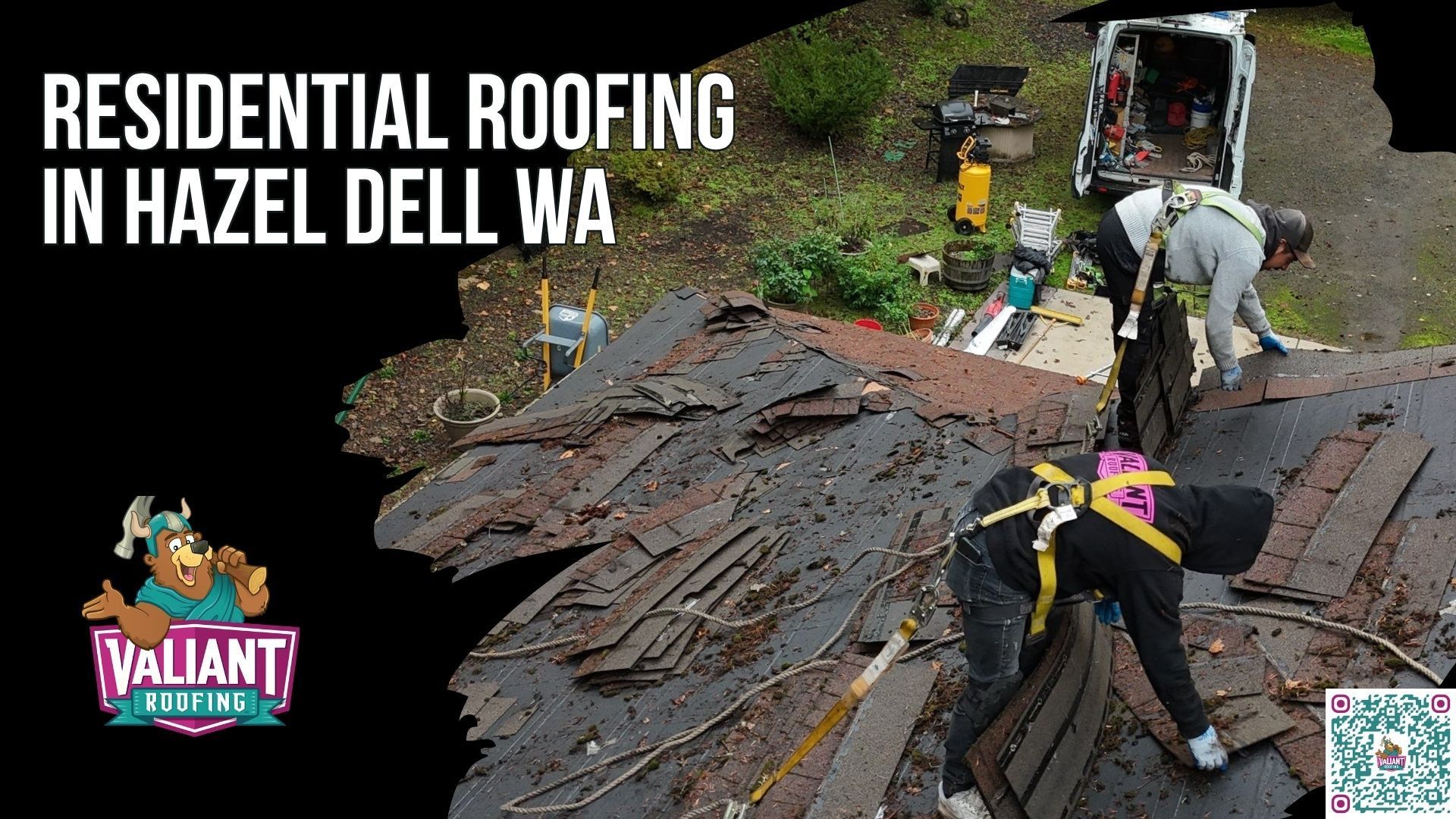 Residential Roofing in Hazel Dell, WA
Residential roofing in Hazel Dell, WA requires a complete exterior system designed around wind, rain, moss, Douglas Fir shade, and aging attic ventilation. Valiant Roofing provides residential roofing services that account for these conditions using proven installation methods and proper ventilation for long-term performance. The team works on both residential and commercial properties, tailoring each roofing system to the specific structure rather than using a one-size-fits-all approach. From single-family homes in Hidden Glen to older ranch homes near Hazel Dell Avenue, Valiant focuses on durable roofing solutions matched to the property’s needs. Address: 108 SE 124th Ave Suite 8, Vancouver, WA 98684. URL: [https://www.valiantroofing.com/locations/vancouver-wa](https://www.valiantroofing.com/locations/vancouver-wa)
