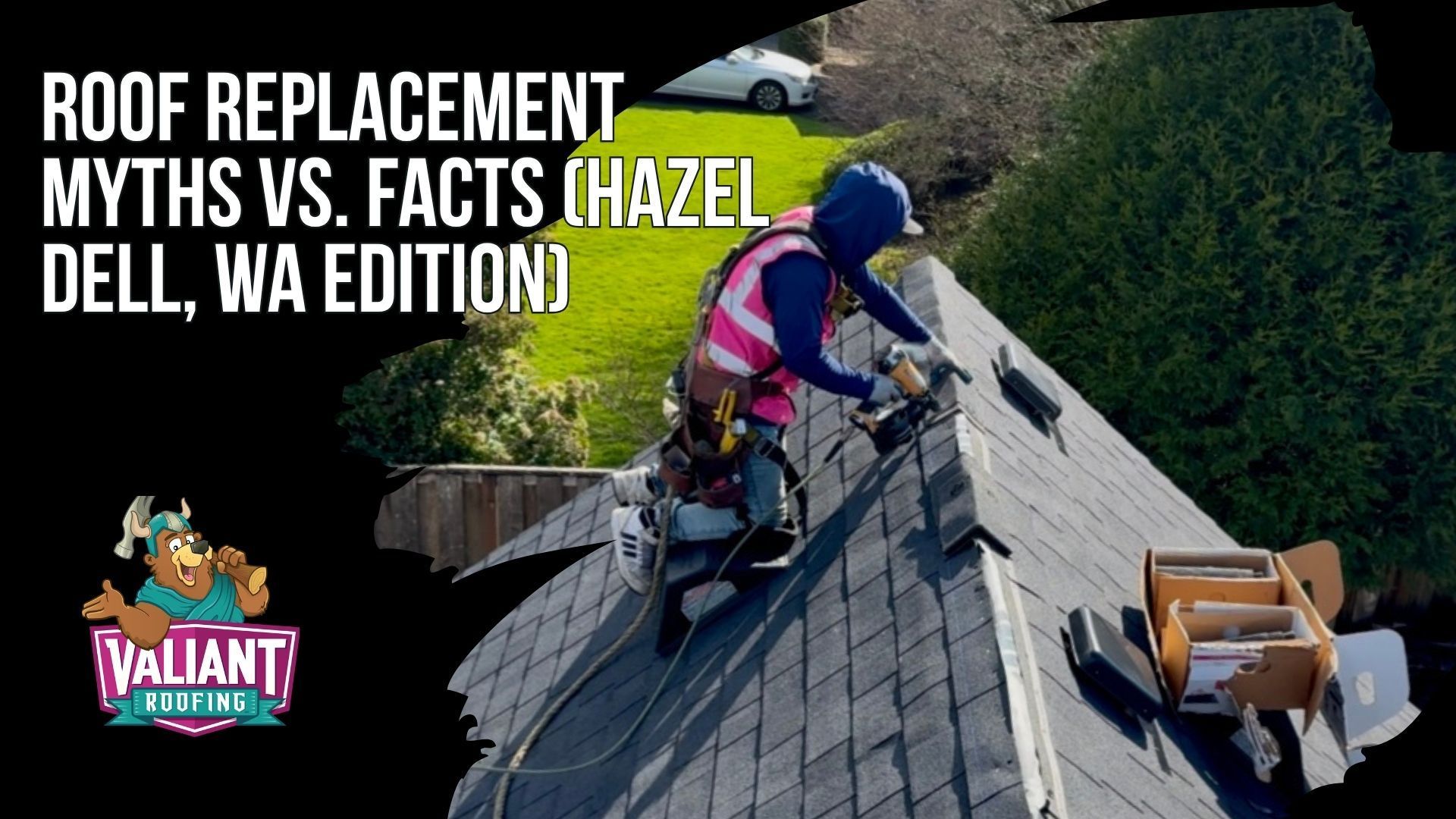 Roof Replacement Myths vs. Facts (Hazel Dell, WA Edition)
Hazel Dell, WA homeowners weighing a roof replacement run into a stack of recurring myths that Valiant Roofing breaks down with facts. Washington state limits roofs to two layers, and overlaying hides decking damage and voids warranties, so tear-off is the only way to install a complete system. Quote scope varies dramatically, so the cheapest bid often means subcontractors, skipped flashing, and missing pipe boots or decking allowance. Both the City of Vancouver and Clark County require permits for full replacements. Metal at $14.50 to $23.50 per square foot can pencil out against asphalt at $5.50 to $9.50 over a 50-year lifespan. Waiting for a leak risks framing and drywall damage. Standard asphalt jobs take one to two days.
108 SE 124th Ave Suite 8, Vancouver, WA 98684
https://www.valiantroofing.com/locations/vancouver-wa