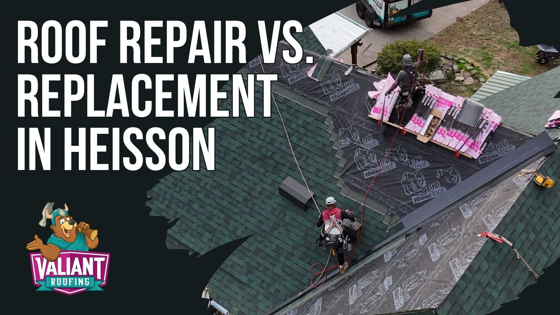 Roof repair vs roof replacement in Heisson, WA comes down to roof age, damage extent, and long term value, and working with a trusted roofing contractor like Valiant Roofing helps you make the right decision.
Roof repair is the best option when your roof is under 15 years old and the damage is isolated, such as a small leak, flashing issue, or a few missing shingles. These repairs can extend the life of your roof by several years at a lower cost. Roof replacement becomes the smarter investment when your roof is 20+ years old, has widespread granule loss, curling shingles, or multiple leak points, providing a full system with 25 to 50 year warranty protection.
Homeowners in Heisson, WA choose Valiant Roofing for honest inspections, detailed photo documentation, and clear recommendations based on real roof conditions, not sales pressure.