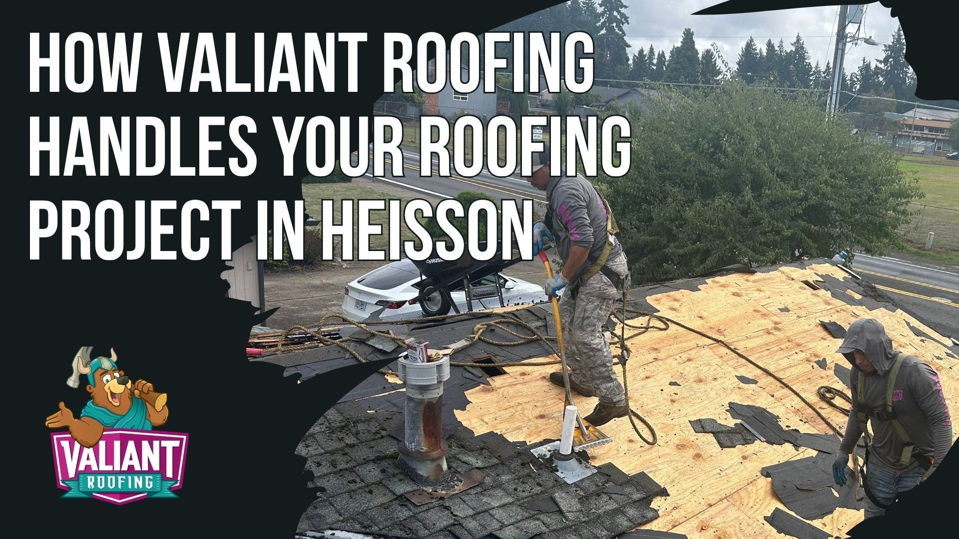 Valiant Roofing roofing process in Heisson, WA is built to be simple, transparent, and high quality from start to finish, giving homeowners a clear path from inspection to completion. Valiant Roofing follows a proven step by step system that ensures your roof is installed correctly and built to last.
The process starts with a free roof inspection where licensed professionals assess shingles, flashing, ventilation, and attic conditions, documenting everything with photos. Next, you receive a detailed written estimate within 24 to 48 hours that breaks down materials, labor, and options with no hidden costs. Once approved, Valiant handles scheduling, material ordering, and any required permits in Clark County.
On production day, in house crews complete tear off, deck inspection, underlayment, and full installation with quality checks throughout. Most projects take one to three days. The process ends with a final walkthrough, full cleanup, warranty documentation, and follow up support, giving homeowners long term confidence in their roof.