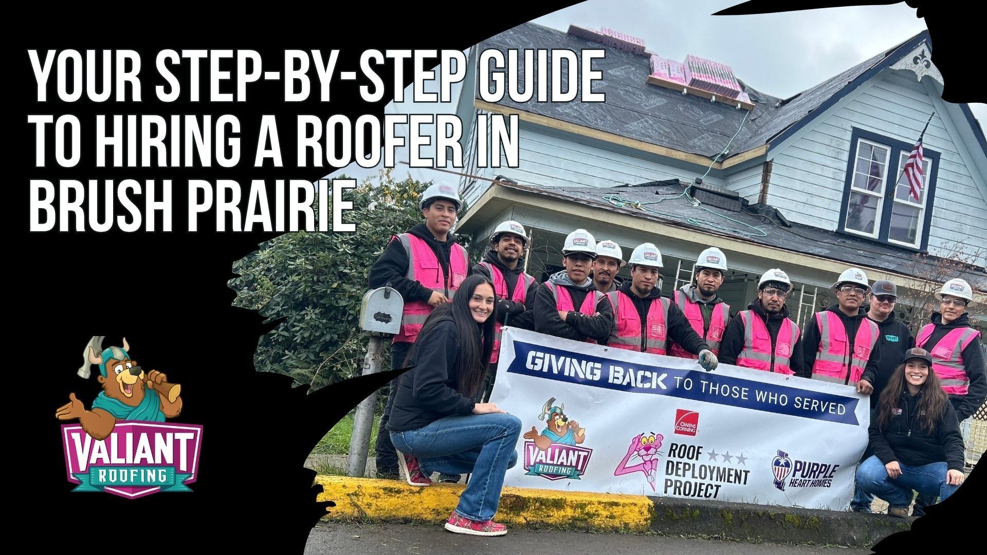 Your Step-by-Step Guide to Hiring a Roofer in Brush Prairie
This is a six step guide walking Brush Prairie homeowners through hiring a roofer the right way. Step one covers verifying Washington L&I licensing, general liability, workers compensation, and bonding, with a table on what each policy protects. Step two explains manufacturer designations like Owens Corning Platinum Preferred, earned by fewer than one percent of contractors. Later steps show how to read reviews across multiple platforms, compare at least three itemized written estimates, and spot bid red flags, plus which questions to ask about the company, project, materials, and warranty. Final steps cover contract must haves, milestone payment schedules, and the difference between manufacturer and workmanship warranties.
108 SE 124th Ave Suite 8, Vancouver, WA 98684
https://www.valiantroofing.com/locations/vancouver-wa