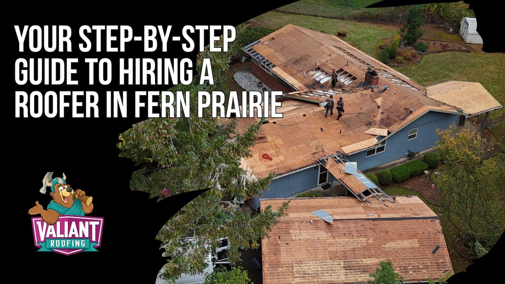 Your Step-by-Step Guide to Hiring a Roofer in Fern Prairie
A detailed step by step guide walks Fern Prairie homeowners through hiring a roofer, organized into six clear stages with supporting tables, checklists, and customer reviews. It begins with confirming an active Washington State contractor license, general liability, workers compensation, and bond through WA L&I, then moves into manufacturer certifications like Owens Corning Platinum Preferred. Later steps cover reading reviews for real detail, gathering at least three itemized written estimates, the exact questions to ask about the company, project, materials, and warranty, and finally understanding roofing contracts, payment schedules, and the difference between manufacturer and workmanship warranties that protect a roof for years.
108 SE 124th Ave Suite 8, Vancouver, WA 98684
https://www.valiantroofing.com/locations/vancouver-wa