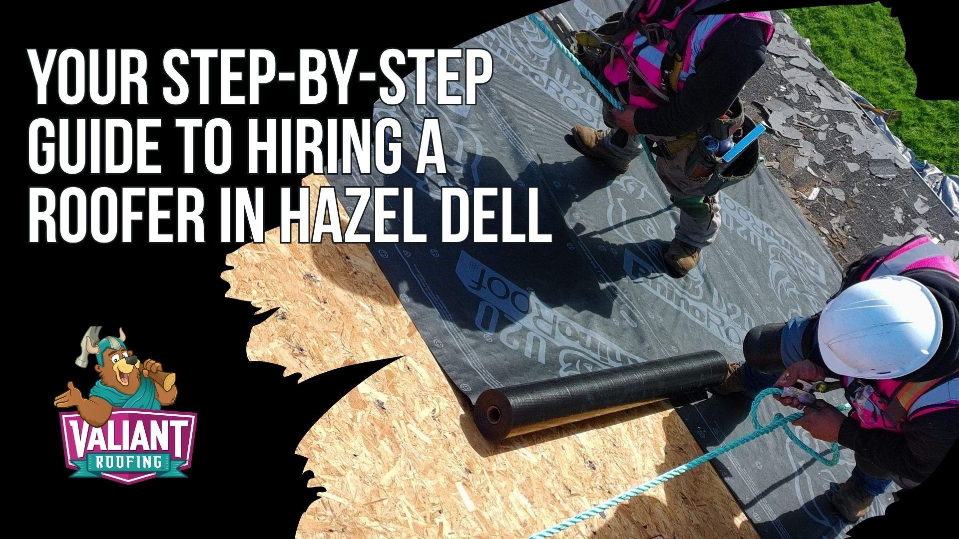 Your Step-by-Step Guide to Hiring a Roofer in Hazel Dell. This complete guide walks Hazel Dell homeowners through six steps for hiring a roofer. Step 1 covers verifying an active WA contractor license with L&I, like Valiant Roofing's VALIARL813LM, plus insurance and workers comp. Step 2 explains manufacturer designations such as Owens Corning Platinum Preferred, held by the top 1% of roofing contractors. Step 3 shows how to read reviews the right way, like Valiant's 4.9 star rating with 230+ Google reviews. Step 4 covers comparing at least three written, itemized estimates and spotting red flags. Step 5 lists questions to ask about the company, project, materials, warranty, and timeline. Step 6 explains contract must haves, safe payment milestones, and manufacturer and workmanship warranties. 108 SE 124th Ave Suite 8, Vancouver, WA 98684. https://www.valiantroofing.com/locations/vancouver-wa