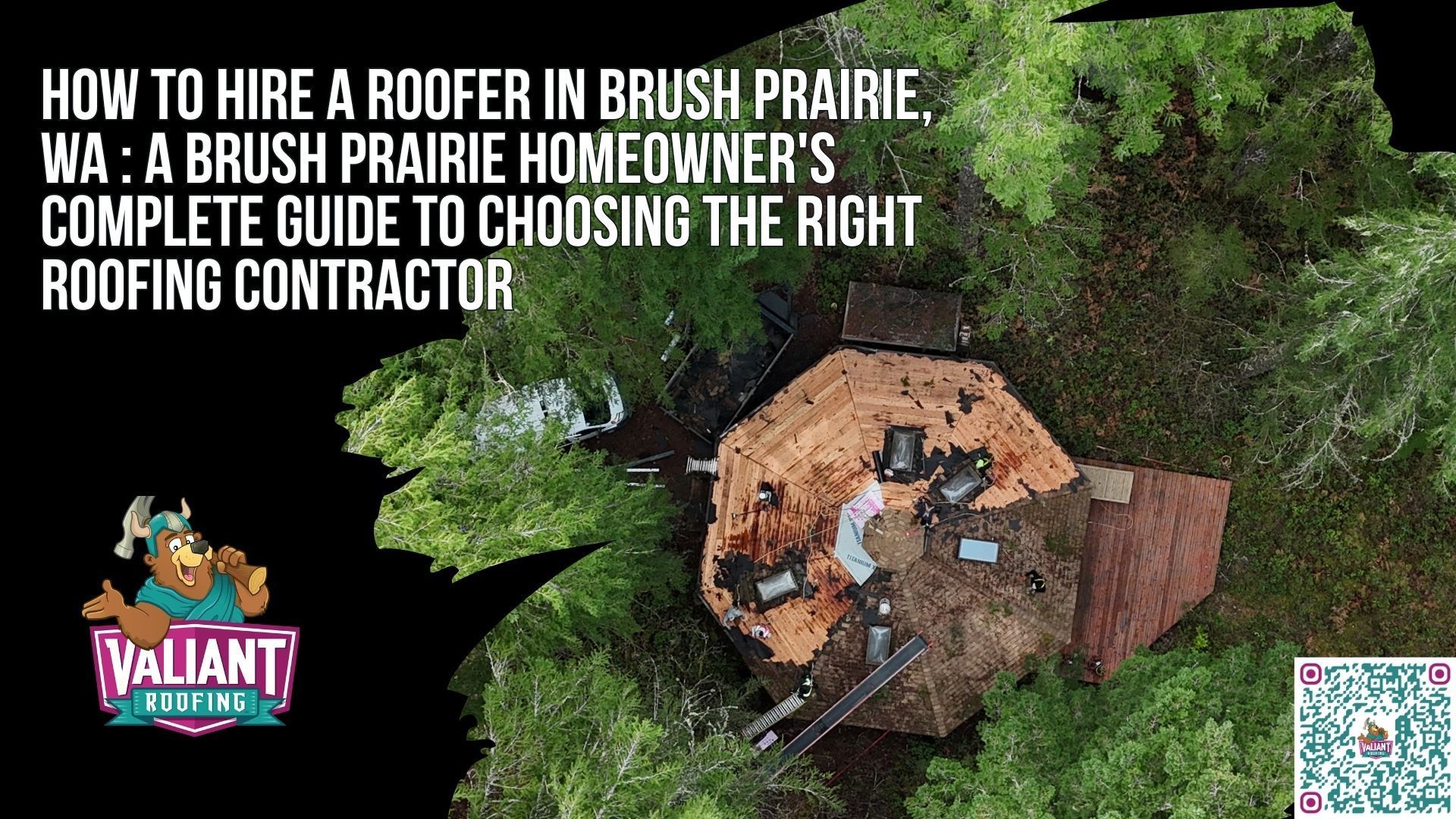 What to Expect When You Hire Valiant Roofing in Brush Prairie | Our Process from First Call to Finished Roof
This section walks Brush Prairie homeowners through Valiant Roofing's five step process, from first call to finished roof. It starts with a free consultation booked within 48 hours, where an estimator runs a full inspection with attic access and photo documentation. Next comes a written itemized estimate covering materials, labor, permits, and cleanup, with options suited to the local climate. Pre production involves ordering materials and pulling permits through Clark County or the City of Vancouver, then build day with a dedicated crew and on-site project manager running quality checkpoints from tear off to final shingle. A post job walkthrough, warranty paperwork, and ongoing aftercare close it out.
108 SE 124th Ave Suite 8, Vancouver, WA 98684
https://www.valiantroofing.com/locations/vancouver-wa