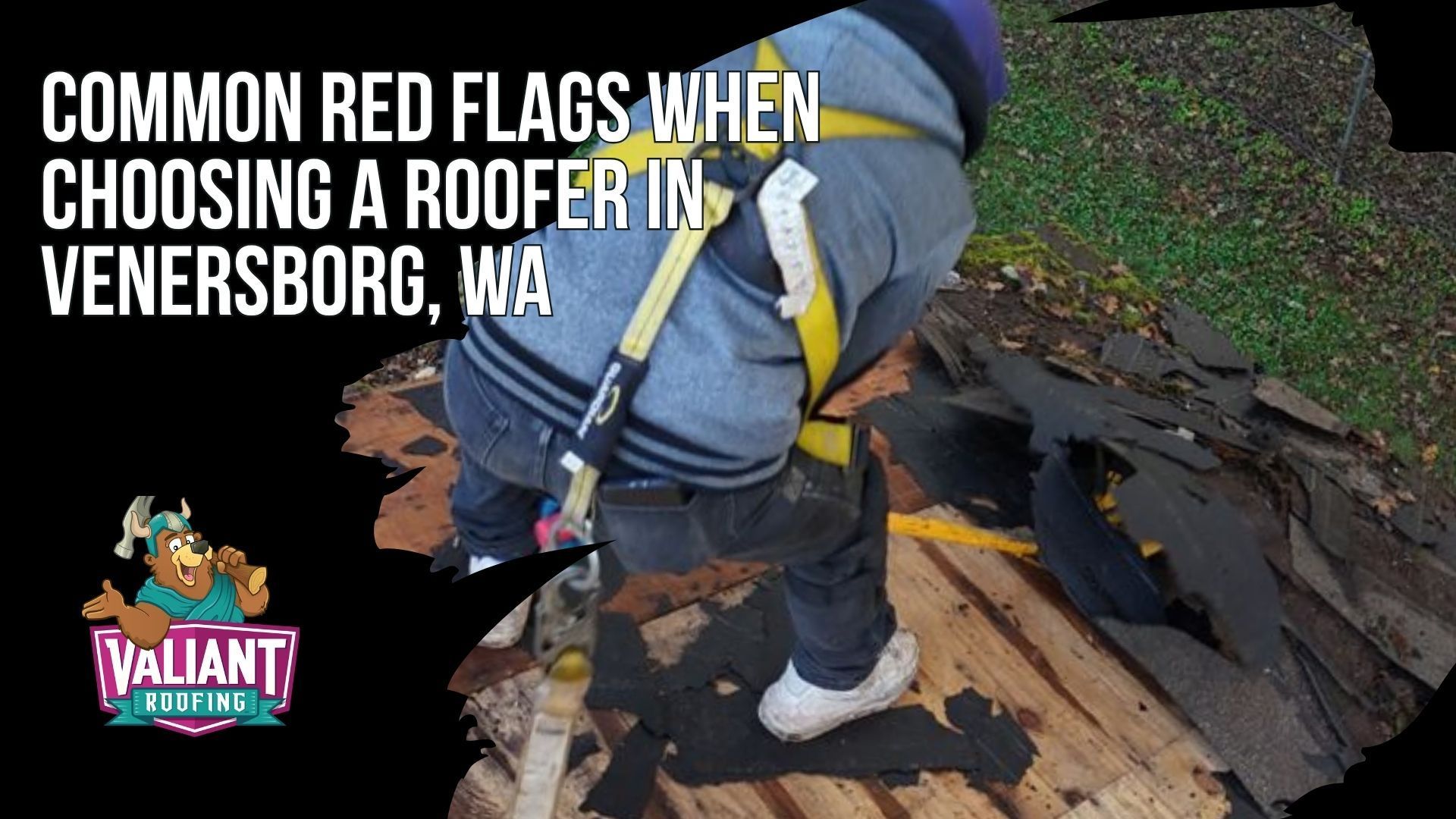 Red Flags and Roofing Scams to Watch for in Venersborg. Storm chasers and fly-by-night roofing operations are a real threat in the Pacific Northwest. After a major wind event or hailstorm, out-of-state crews flood into Clark County, knock on doors, offer free inspections, and pressure homeowners into signing contracts on the spot, then collect a deposit, do substandard work or no work at all, and disappear. Common scams include the One-Line Wonder, the Trust Me Bro Estimate, the Wood Surprise Trap, the Permit Shrug, the Deposit Monster, and the Warranty Mirage. Watch for red flags like no local office, no written estimate, full payment demands, today only pricing, and offers to waive your deductible (insurance fraud). A legitimate roofing company earns business through reputation and referrals, not high-pressure porch tactics. 108 SE 124th Ave Suite 8, Vancouver, WA 98684. https://www.valiantroofing.com/locations/vancouver-wa