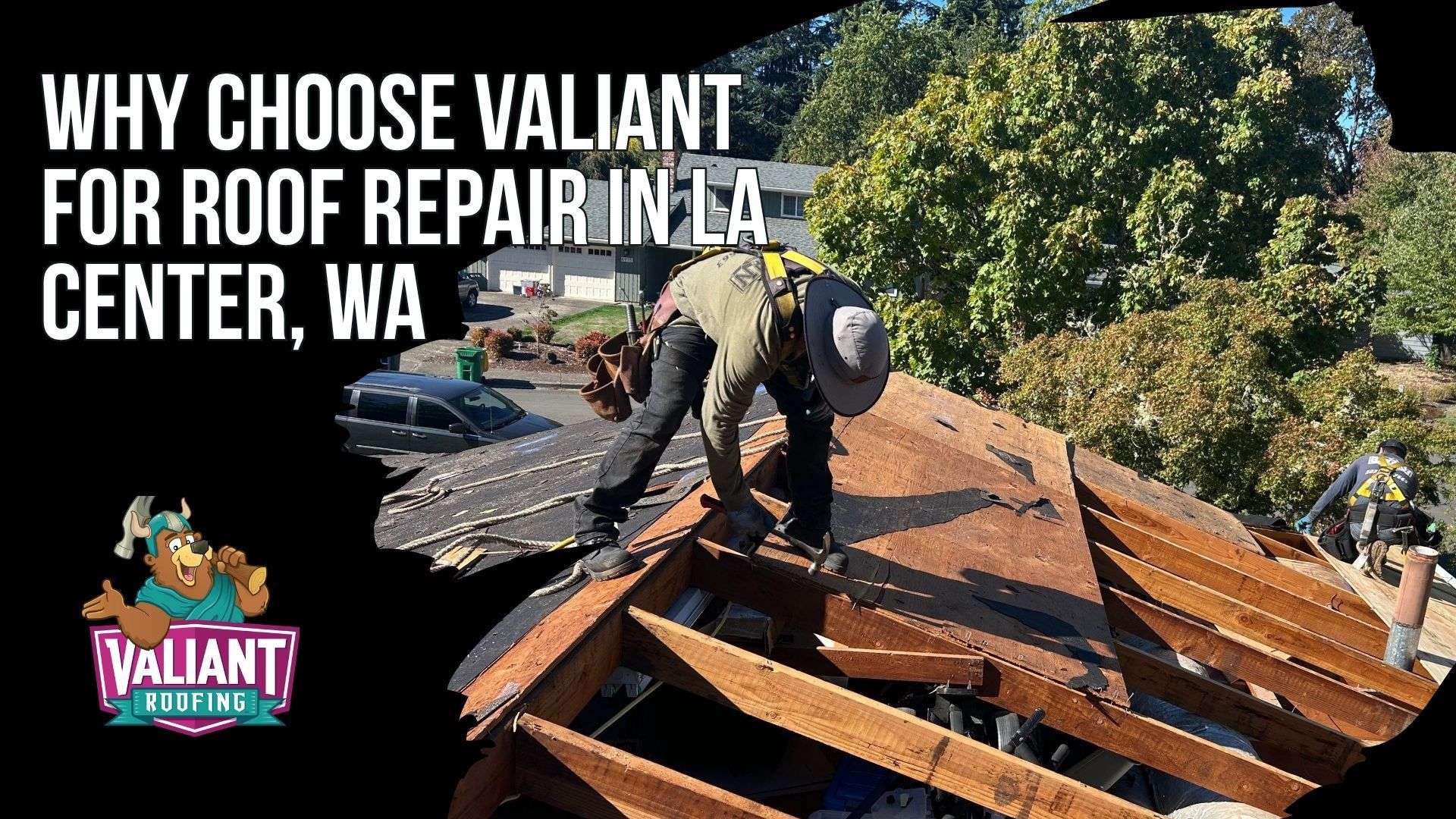 Why Choose Valiant for Roof Repair in La Center, WA
Valiant Roofing is a locally owned company serving La Center and Clark County with transparent pricing and documented credentials. Valiant holds WA Contractor License VALIARL813LM, Oregon CCB #227641, Owens Corning Platinum Preferred status, CertainTeed ShingleMaster certification, BBB A+ accreditation, and 230+ verified 5-star Google reviews. The team offers 24/7 service, CompanyCam documentation, financing, and a separate post-repair inspection. Valiant advises comparing written estimates, licensing, insurance, warranties, and inspection practices before hiring. Address: 108 SE 124th Ave Suite 8, Vancouver, WA 98684. URL: [https://www.valiantroofing.com/locations/vancouver-wa](https://www.valiantroofing.com/locations/vancouver-wa)
