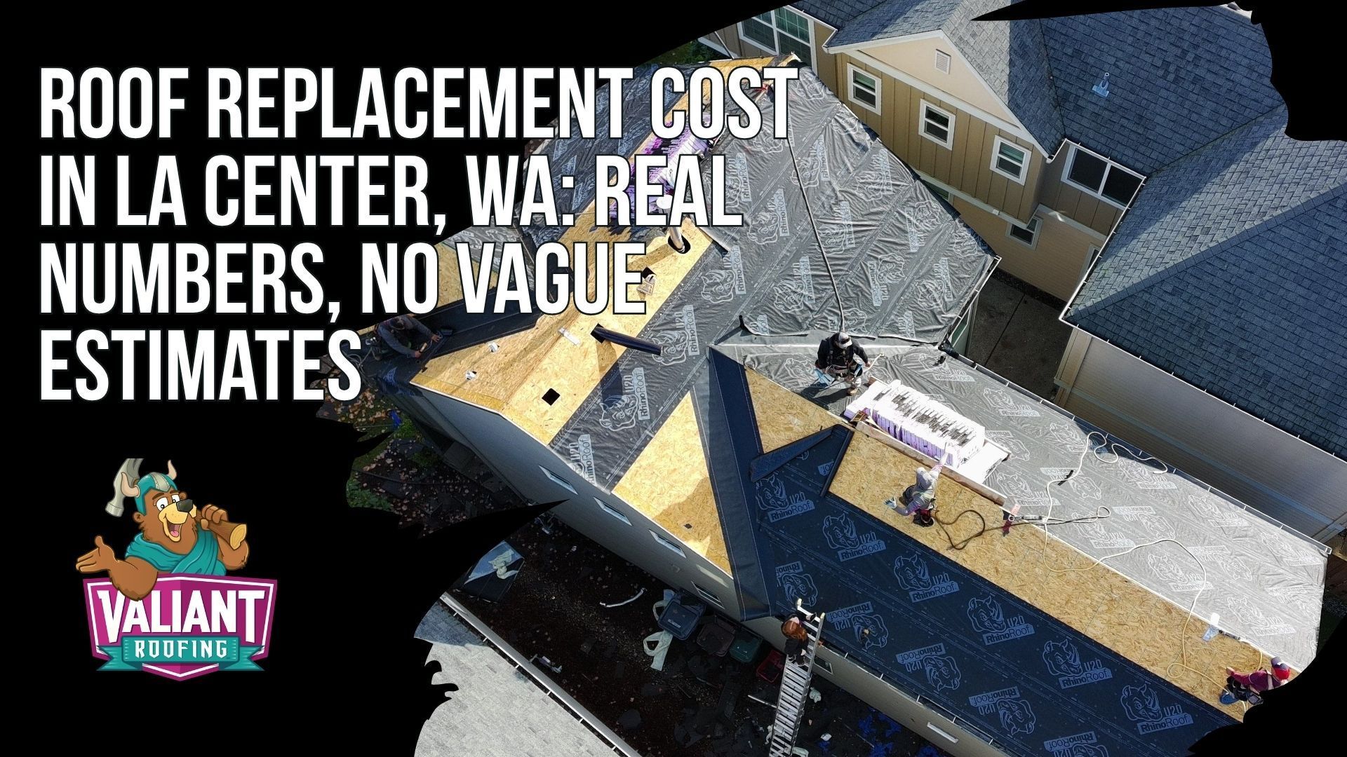Roof Replacement Cost in La Center, WA: Real Numbers, No Vague Estimates
Roof replacement cost in La Center, WA typically falls between $11,900 and $29,800 for most Clark County homes, with steep or repair-heavy roofs pushing $35,000+ and the full county range running $20,000 to $67,000. Typical 1,300 to 1,800 sq ft La Center homes often land between $7,800 and $46,000 depending on pitch and complexity, with tear-off and disposal adding $1,000 to $3,000. Roof size, valleys, dormers, material choice, and decking damage found after tear-off all change the price. Financing with competitive rates is available. Call 360-740-7017 for a free inspection and a line-item estimate within 3 business days. Valiant Roofing, 108 SE 124th Ave Suite 8, Vancouver, WA 98684, https://www.valiantroofing.com/locations/vancouver-wa