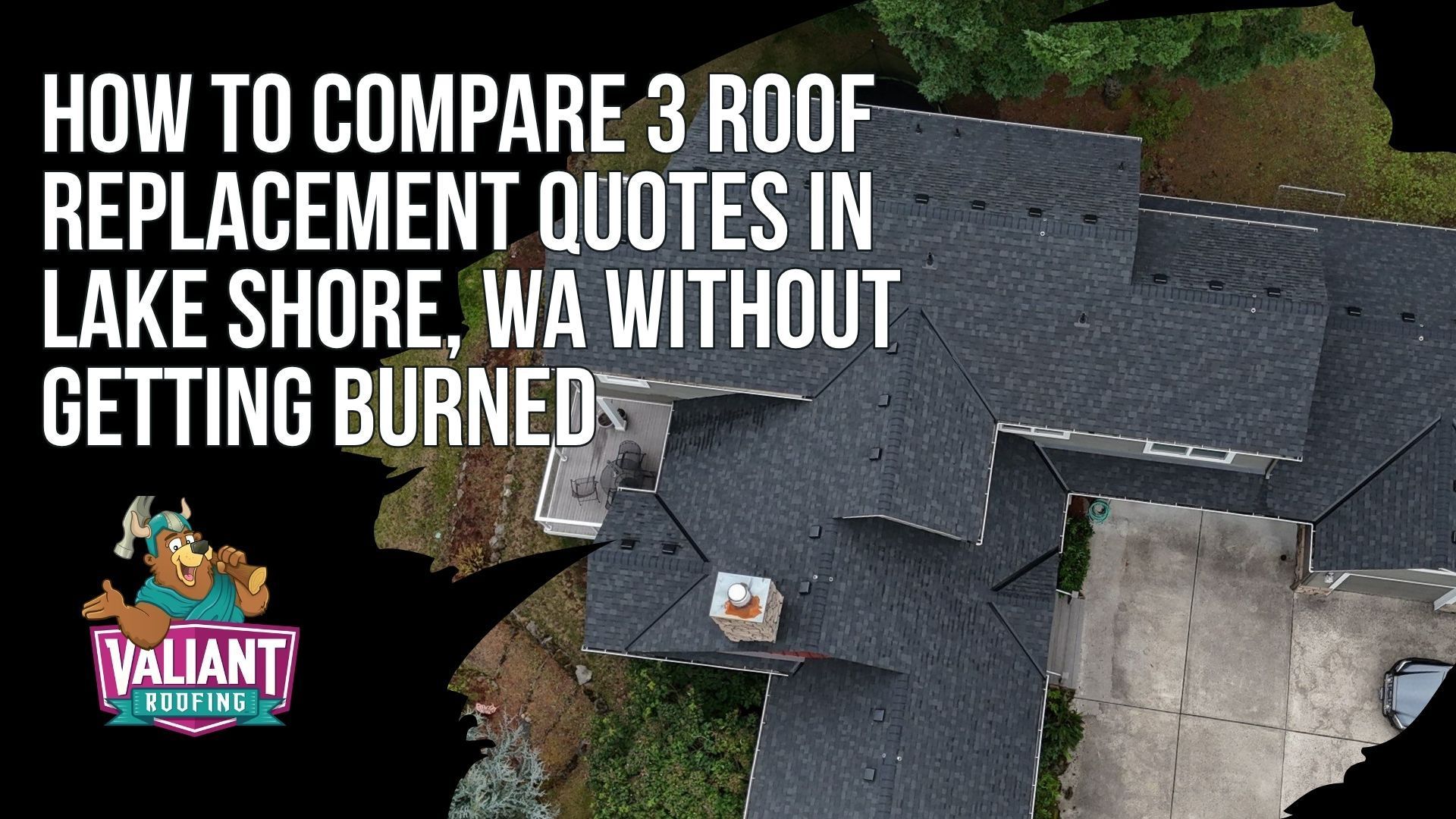 How to Compare 3 Roof Replacement Quotes in Lake Shore, WA Without Getting Burned
A quote comparison framework for Lake Shore, WA homeowners weighing three roof replacement bids, structured so scope and materials drive the call instead of the bottom line. The checklist pairs tear off scope, underlayment, ice and water shield, flashing plan, pipe boots, ventilation, decking allowance, cleanup, and warranty with side by side notes on what GOOD and BAD look like in writing. A red flags section calls out P.O. box only addresses, demands for full payment up front rather than the standard 50 percent down, missing license numbers, vague material specs, same day signing pressure, and any bid landing 30 percent or more below the other two.
Address: 108 SE 124th Ave Suite 8, Vancouver, WA 98684
https://www.valiantroofing.com/locations/vancouver-wa