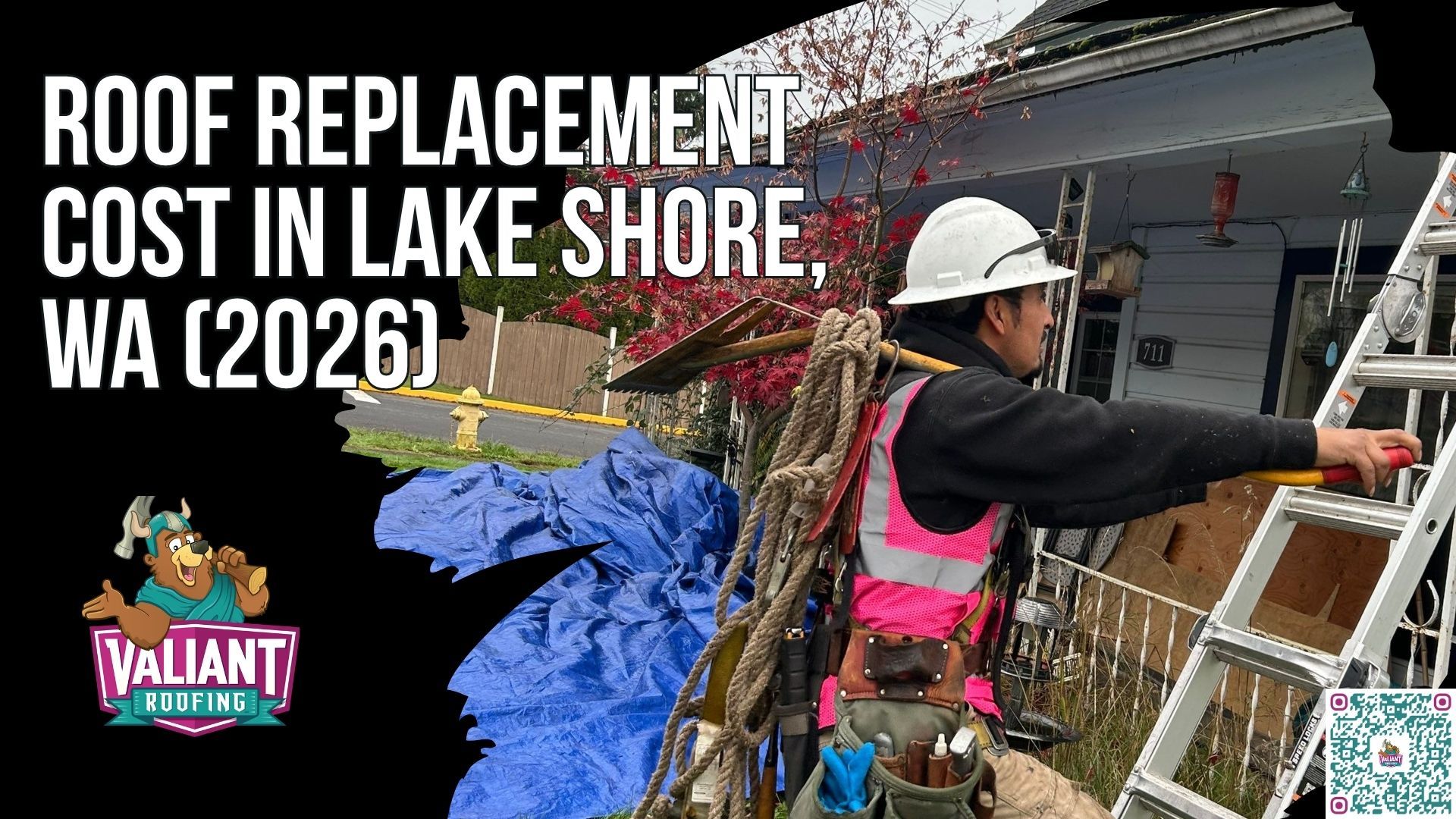 Roof Replacement Cost in Lake Shore, WA (2026): Price Ranges, Cost Per Square Foot, Permit Rules, and How to Compare Quotes
A 2026 cost reference for Lake Shore, WA homeowners pinning down the real numbers on a roof replacement, with price ranges, per square foot figures, and included scope items lined up for direct review. Standard installs sit between $12,000 and $25,000, with steep or complex roofs pushing past $35,000, while standing seam metal systems run $20,000 to $40,000 or more. Per square foot pricing lands at $4.35 to $11.00 once labor, disposal, and standard asphalt materials are included, with tear off and haul off adding $1,000 to $3,000 and decking replacement billed at $85 to $125 per sheet only when wood rot turns up across roof areas of 1,500 to 3,000 square feet.
Address: 108 SE 124th Ave Suite 8, Vancouver, WA 98684
https://www.valiantroofing.com/locations/vancouver-wa