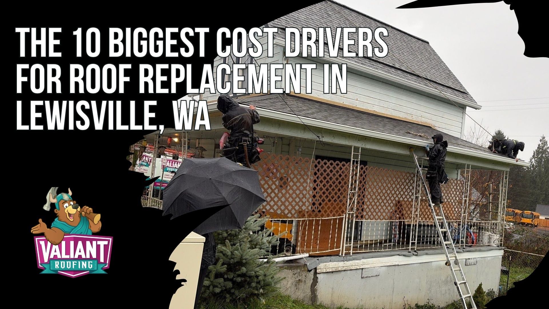 The 10 Biggest Cost Drivers for Roof Replacement in Lewisville, WA
A ten point cost driver guide for Lewisville, WA homeowners building a clearer picture of what shapes a roof replacement bid, set up as Valiant's Lewisville 10-Point Bid Breakdown so each price lever stays in plain view. The reference walks through roof size in squares, material choice with asphalt architectural shingles at $5.50 to $9.50 per square foot installed and standing seam metal at $14.50 to $23.50 or more, pitch above 8:12 that brings in safety harnesses and slower production, tear off layer count, decking replacement at $85 to $125 per sheet, penetration count, site accessibility, ventilation requirements, permit and code rules, and seasonal demand.
Address: 108 SE 124th Ave Suite 8, Vancouver, WA 98684
https://www.valiantroofing.com/locations/vancouver-wa