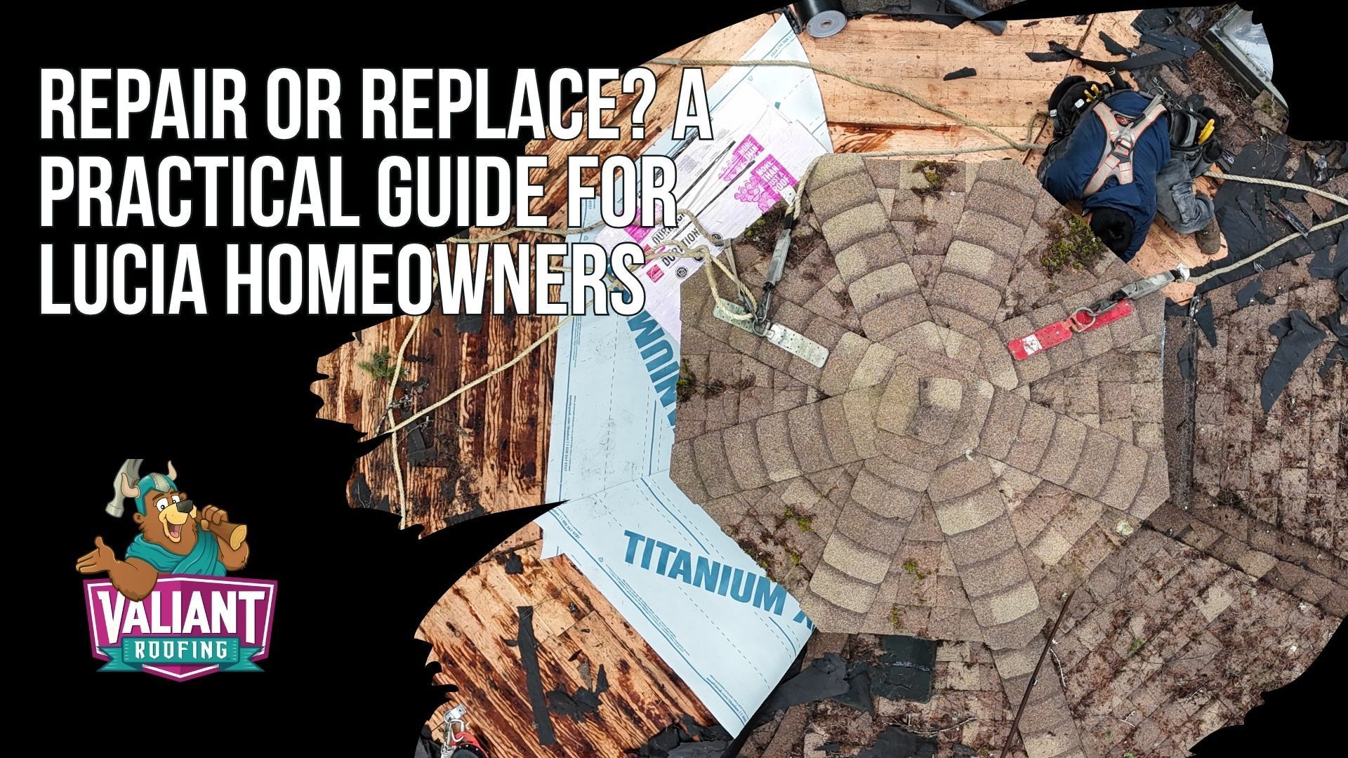 Repair or Replace? A Practical Guide for Lucia Homeowners
Valiant Roofing helps Lucia homeowners decide between roof repair and replacement through an honest inspection of roof age, damage, decking condition, and remaining material life. Repair often makes sense for roofs under 15 years old when damage is isolated, decking is solid, and shingles still have useful life, including flashing failures, cracked pipe boots, wind damage, and small leaks. Replacement is generally more practical when a roof is 20 years or older, granule loss affects multiple slopes, decking has moisture damage in several areas, or repair costs reach about 40 to 50 percent of replacement cost. A new roof also provides renewed warranty coverage and documented value for future sale or refinancing. Address: 108 SE 124th Ave Suite 8, Vancouver, WA 98684. URL: [https://www.valiantroofing.com/locations/vancouver-wa](https://www.valiantroofing.com/locations/vancouver-wa)
