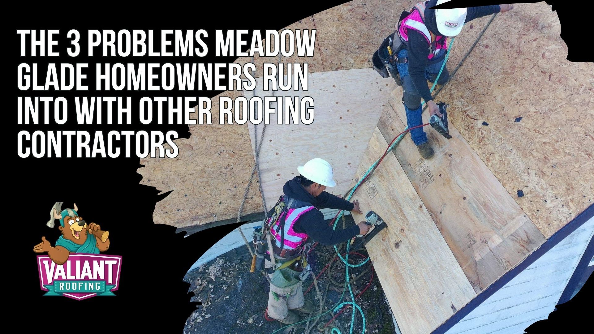 The 3 Problems Meadow Glade Homeowners Run Into with Other Roofing Contractors
Valiant Roofing addresses three common problems Meadow Glade homeowners may face with roofing contractors. First, instead of asking customers to rely on verbal claims, Valiant documents inspections and projects with photos and videos before, during, and after the work. Second, crews focus on finding and correcting the true leak path, including flashing and underlayment issues, rather than only patching visible symptoms. Third, if unexpected conditions are found during tear-off, work pauses so homeowners can review photos and discuss options before proceeding, helping prevent surprise add-ons or sudden cost increases. Address: 108 SE 124th Ave Suite 8, Vancouver, WA 98684. URL: [https://www.valiantroofing.com/locations/vancouver-wa](https://www.valiantroofing.com/locations/vancouver-wa)
