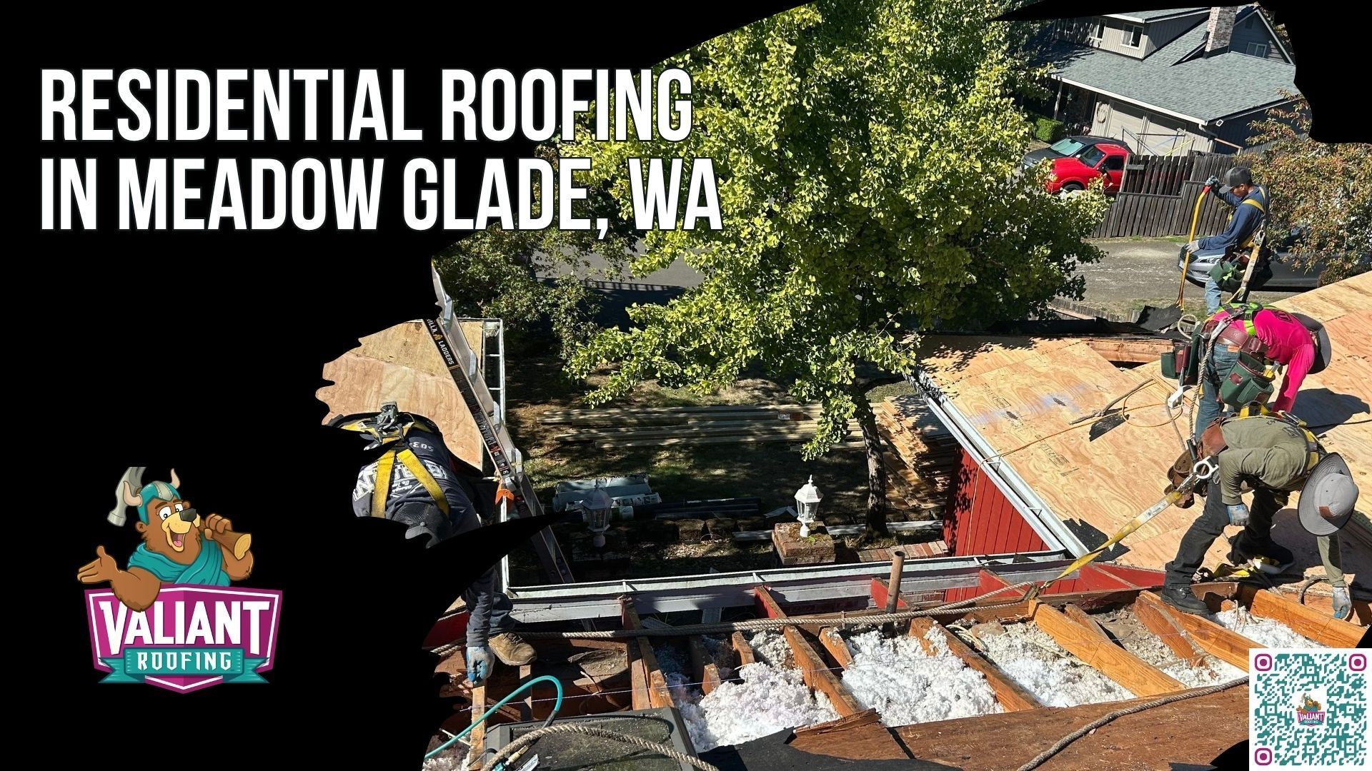 Residential Roofing in Meadow Glade, WA
Valiant Roofing provides residential roofing in Meadow Glade, WA for homeowners dealing with leaks, missing shingles, aging roofs, moss pressure, rainfall, and seasonal wind damage. Services include roof repair, replacement, inspection, and roofing material guidance, with an emphasis on transparency, clear communication, and honest recommendations. The team arrives on time, photographs roof conditions, explains available options, and treats each home with care throughout the project. Valiant Roofing serves Meadow Glade, Battle Ground, Brush Prairie, Hockinson, and communities across Clark County, with free residential roofing estimates available by calling 360-740-7017. Address: 108 SE 124th Ave Suite 8, Vancouver, WA 98684. URL: [https://www.valiantroofing.com/locations/vancouver-wa](https://www.valiantroofing.com/locations/vancouver-wa)

