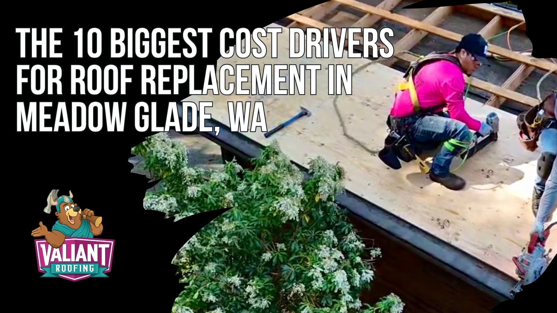 The 10 Biggest Cost Drivers for Roof Replacement in Meadow Glade, WA
A ten point cost driver guide for Meadow Glade, WA homeowners breaking down what shifts a roof replacement bid up or down, arranged as Valiant's Meadow Glade 10-Point Bid Breakdown so every price lever stays in plain view. The reference covers roof size in squares, material choice with asphalt architectural shingles at $5.50 to $9.50 per square foot installed and standing seam metal at $14.50 to $23.50 or more, pitch above 8:12 that brings in safety harnesses, tear off layer count adding $0.40 to $2.00 per square foot, decking replacement at $85 to $125 per sheet, penetration count with flashing labor, site accessibility, ventilation, permit rules, and seasonal demand.
(Character count: 677)
Address: 108 SE 124th Ave Suite 8, Vancouver, WA 98684
URL: https://www.valiantroofing.com/locations/vancouver-waOpus 4.7Adaptive