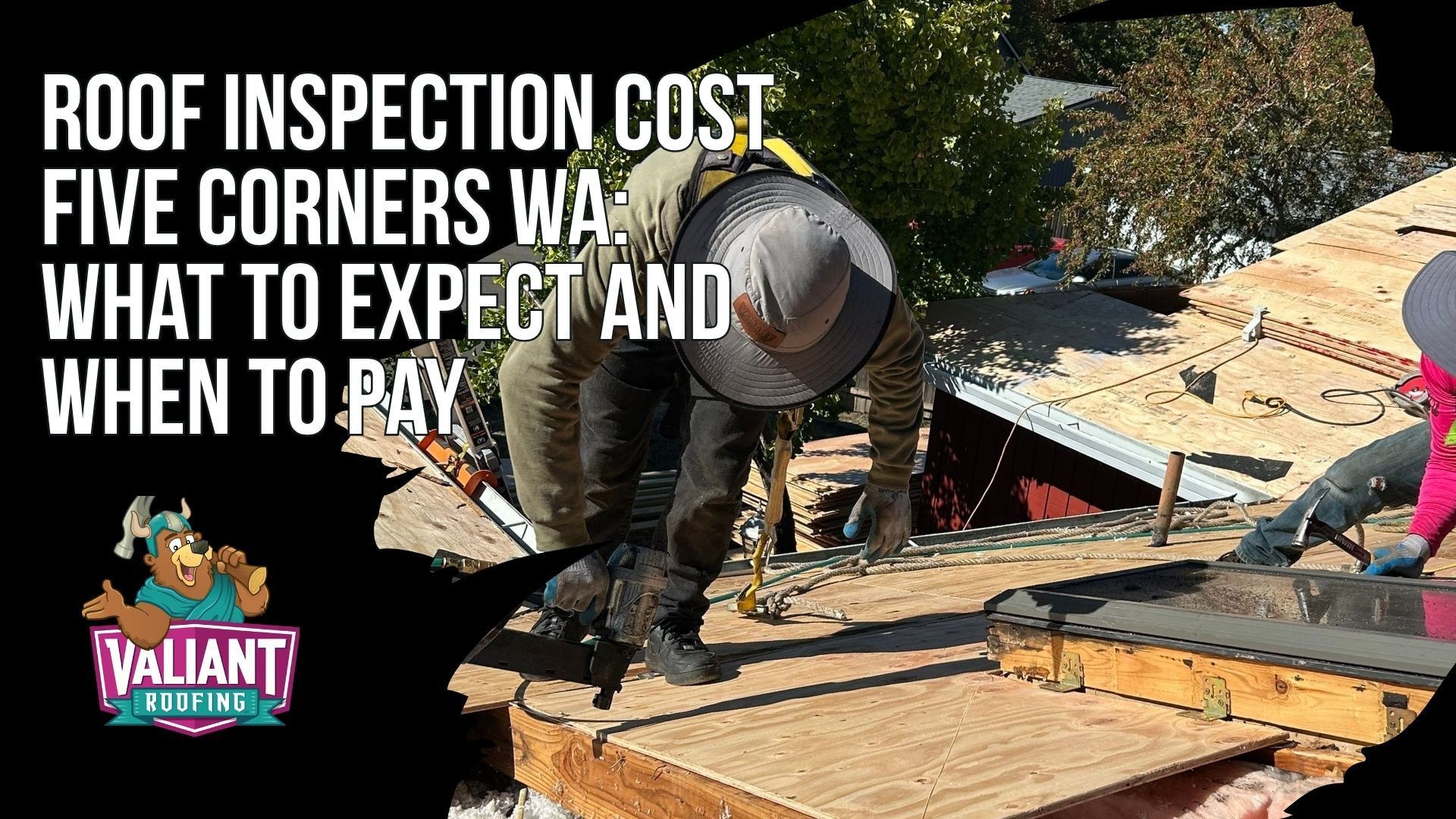 Roof Inspection Cost Five Corners WA: What to Expect and When to Pay
Five Corners' 2026 roof inspection pricing framework is published in full, unlike most local roofing pages. A free Valiant residential inspection costs $0 with no obligation and gives an honest assessment of your roof's condition, a maintenance plan, or repair and replacement guidance. A standalone physical inspection averages $75 to $200 for an unbiased on-site visual assessment, while a certified inspection with a signed letter runs $150 to $400 for insurance underwriting. A pre-purchase inspection runs $200 to $500, insurance claim documentation runs $0 to $600 and is free when Valiant handles the claim, a drone inspection runs $100 to $450 on steep roofs, and an infrared moisture inspection runs $400 to $600 for hidden moisture mapping.
108 SE 124th Ave Suite 8, Vancouver, WA 98684
https://www.valiantroofing.com/locations/vancouver-wa