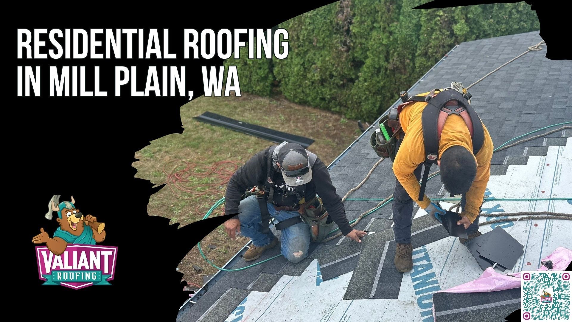 Residential Roofing in Mill Plain, WA | Certified Roof Installation, Replacement & Repair with Free Estimates
Valiant Roofing provides residential roofing in Mill Plain, WA for homes affected by wet winters, moss-prone conditions, aging materials, and ongoing neighborhood development. Services include certified roof installation, replacement, repair, and inspections, with every project beginning with a free consultation and no-pressure estimate. Homeowners receive honest assessments and photo-documented work so they can understand roof conditions and available options before committing. Valiant Roofing brings verified credentials to Mill Plain projects, including a 4.9-star rating across 230+ Google reviews, an A+ BBB rating, Owens Corning Platinum Preferred status, and CertainTeed ShingleMaster certification. Address: 108 SE 124th Ave Suite 8, Vancouver, WA 98684. URL: [https://www.valiantroofing.com/locations/vancouver-wa](https://www.valiantroofing.com/locations/vancouver-wa)
