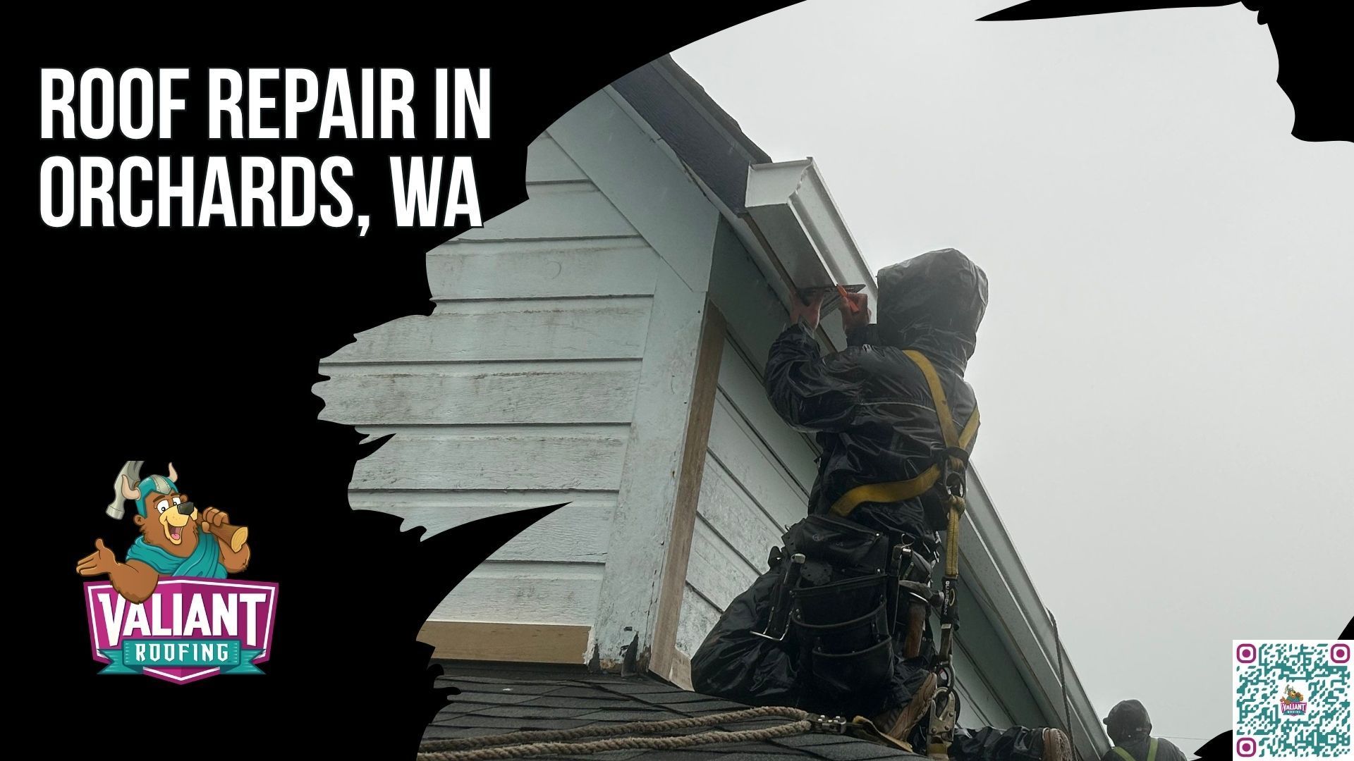Roof Repair in Orchards, WA | Emergency Roof Repair and Roof Leak Repair Across NE 117th and the Five Corners Crossroads, Owens Corning Platinum Preferred
Valiant Roofing provides roof repair in Orchards, WA, including leak diagnosis, flashing rebuilds, pipe boot replacement, decking repair, storm damage response, shingle and metal panel correction, and roof cleaning for homes from Cascade Highlands to NE 117th Avenue. This section highlights emergency roof repair during heavy rain and strong winds, inspections within 48 hours, same-day response for active leaks, written scopes, photo documentation, and clear pricing before work begins. Call 360-740-7017. Address: 108 SE 124th Ave Suite 8, Vancouver, WA 98684. URL: [https://www.valiantroofing.com/locations/vancouver-wa](https://www.valiantroofing.com/locations/vancouver-wa)
