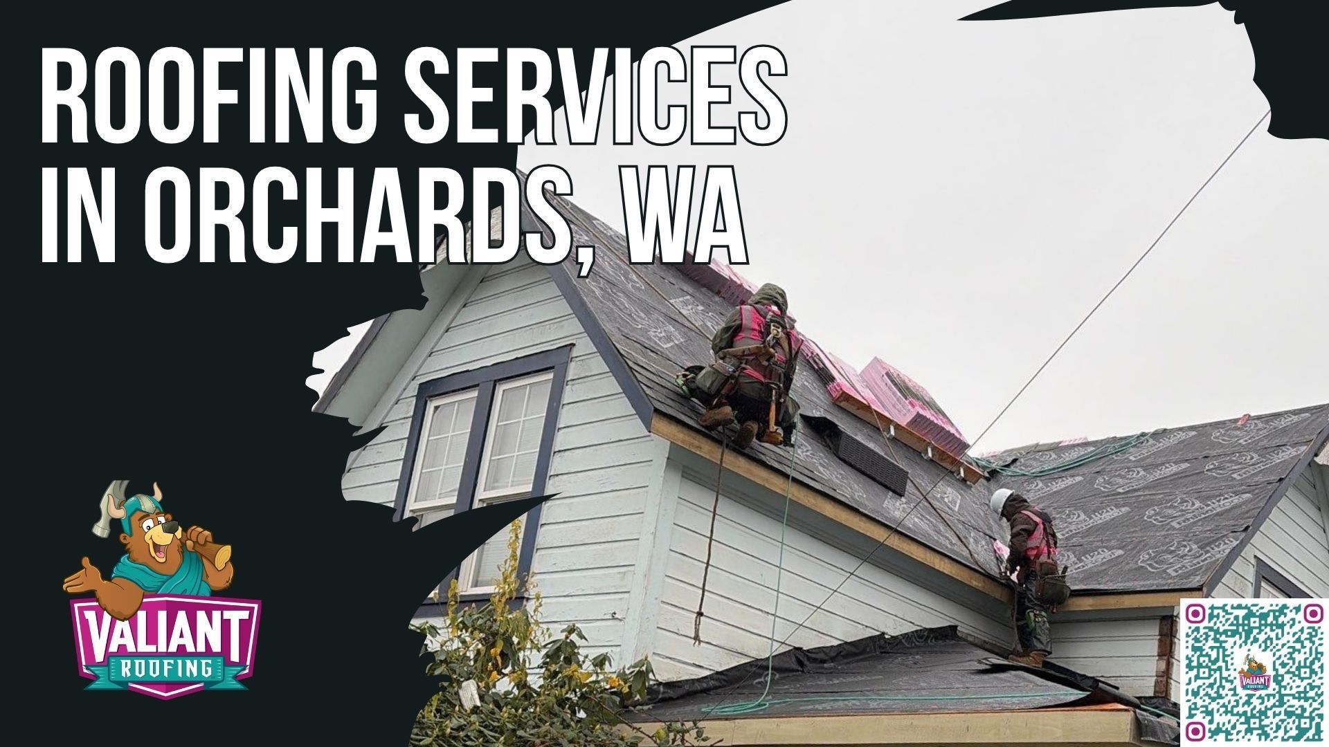 Roofing Services in Orchards WA โ Valiant Roofing, based at 108 SE 124th Ave, Suite 8, Vancouver, WA 98684 (https://www.valiantroofing.com/locations/vancouver-wa), provides Orchards homeowners with a full range of residential roofing services handled by licensed, insured crews available seven days a week. Valiant covers every project from minor repairs before the rainy season to complete architectural shingle replacements, plus free inspections and 24/7 emergency response. Essential roofing and related services are designed to protect homes from the elements and deliver long-term durability built to withstand Pacific Northwest weather.