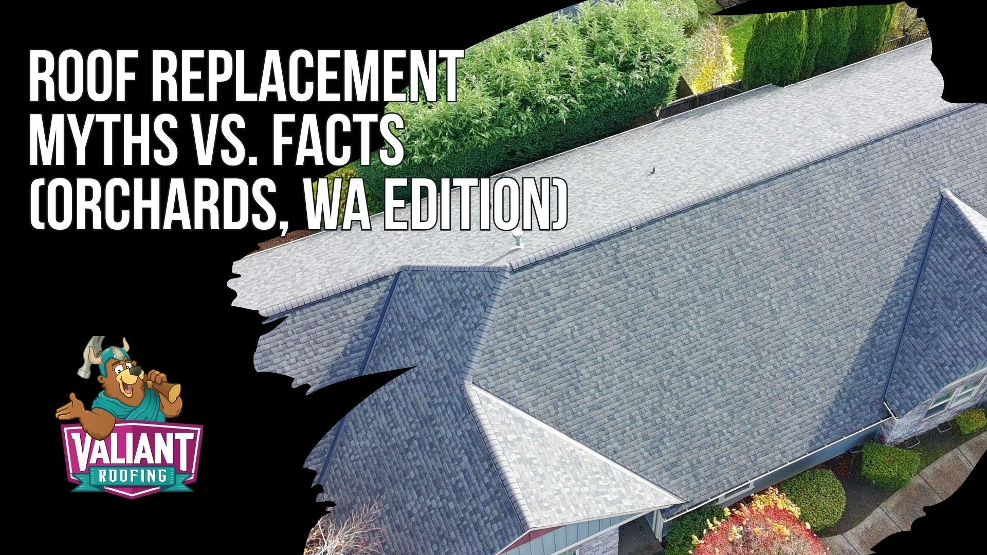 Roof Replacement Myths vs. Facts (Orchards, WA Edition)
Orchards, WA homeowners weighing a roof replacement run into a stack of recurring myths that Valiant Roofing breaks down with facts. Washington state limits roofs to two layers, and overlaying hides decking damage and voids warranties. Quote scope varies dramatically, so the cheapest bid often means subcontractors, skipped flashing, and missing pipe boots or decking allowance. Both the City of Vancouver and Clark County require permits for full replacements. Metal at $14.50 to $23.50 per square foot can pencil out against asphalt at $5.50 to $9.50 over a 50-year lifespan. Waiting for a visible leak risks decking, framing, insulation, and drywall damage. Standard asphalt jobs in Orchards take one to two days, not a full week.
108 SE 124th Ave Suite 8, Vancouver, WA 98684
https://www.valiantroofing.com/locations/vancouver-wa