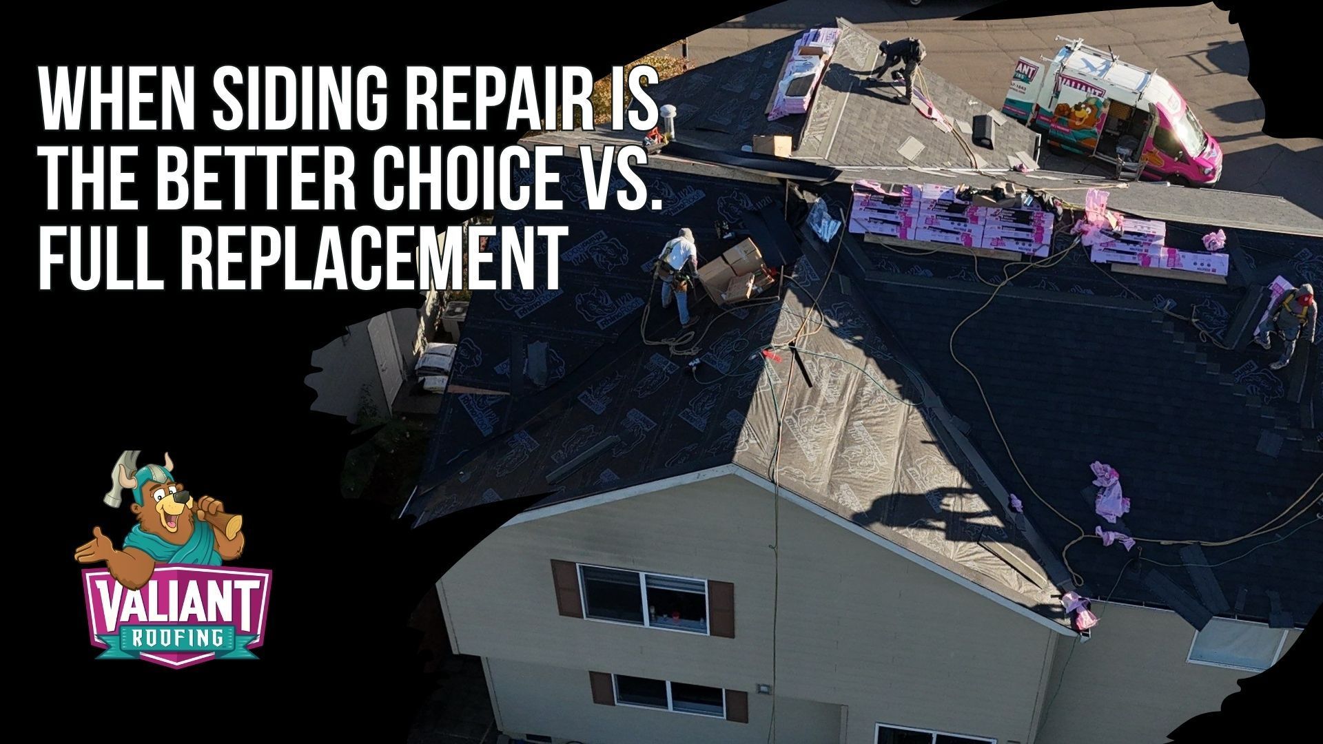 When Siding Repair Is the Better Choice vs. Full Replacement
For Fargher Lake homeowners, siding repair can make sense when damage is limited to one wall, elevation, or window area, the siding is under 15 years old, and the sheathing remains sound without widespread rot. Full replacement becomes more appropriate when failures appear across multiple elevations, the siding has reached or passed its rated lifespan, or soft sheathing is found in several areas. Replacement may also support resale by providing a documented new exterior with registered warranty coverage. Valiant Roofing compares repair and replacement costs side by side so homeowners can evaluate cost-per-year, remaining service life, curb appeal, and long-term value before deciding. Address: 108 SE 124th Ave Suite 8, Vancouver, WA 98684.