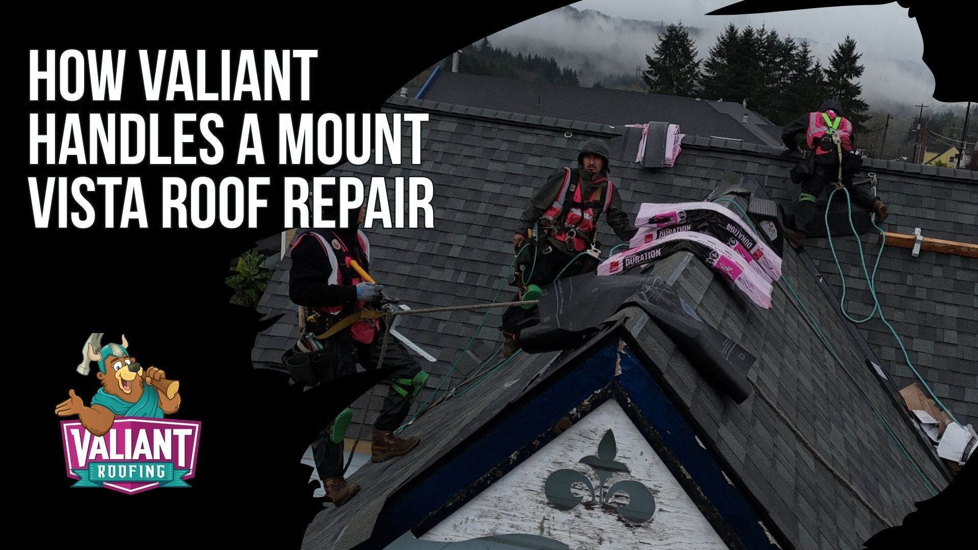 How Valiant Handles a Mount Vista Roof Repair
Valiant Roofing follows a six-step roof repair process in Mount Vista, WA, beginning with a call or online booking with Kendra or Jack. A free on-site inspection is completed within 48 hours for standard repairs or the same day for active leaks, with Darrien or Blake documenting the roof, attic, and ventilation using CompanyCam. Customers receive a detailed written estimate covering costs, materials, labor, permits, photos, and potential variables before scheduling. Most repairs finish in one day, with decking work taking 1-2 days. The process ends with cleanup, warranty registration, a final inspection, and a separate second inspection. Address: 108 SE 124th Ave Suite 8, Vancouver, WA 98684. URL: [https://www.valiantroofing.com/locations/vancouver-wa](https://www.valiantroofing.com/locations/vancouver-wa)
