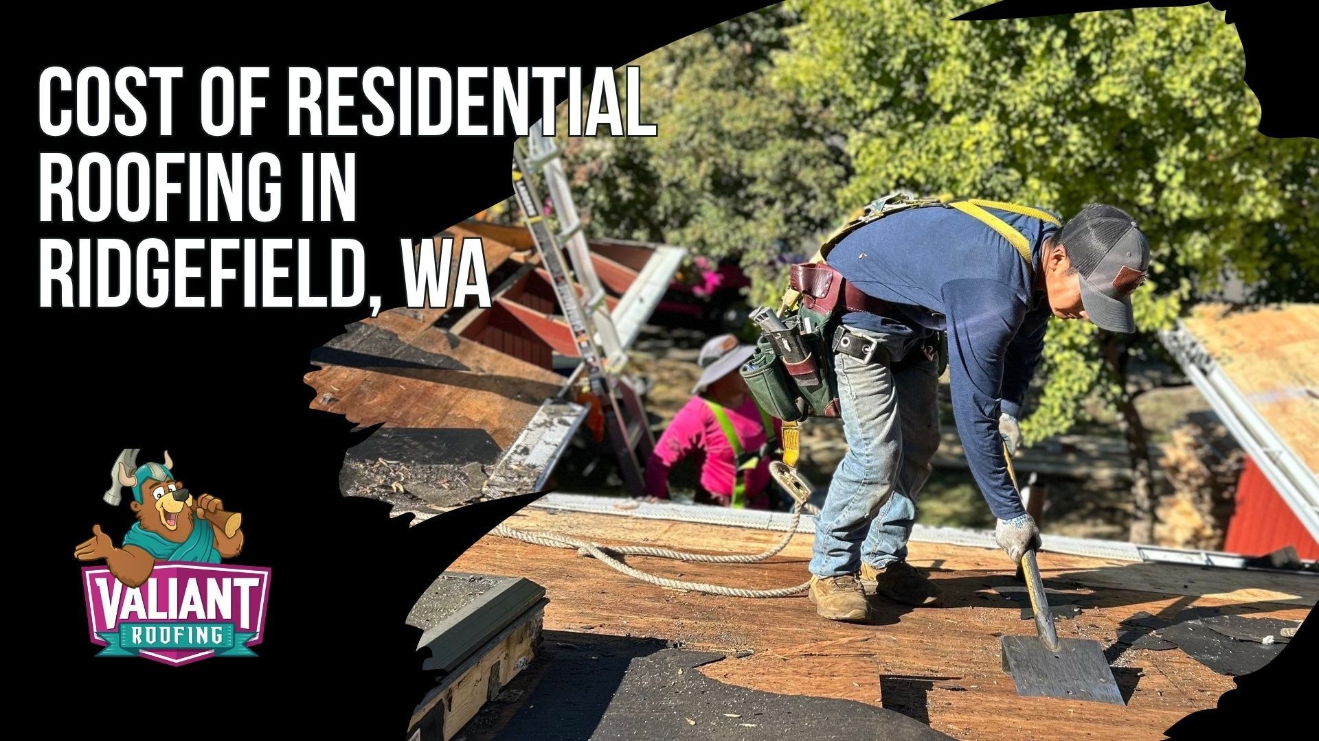 Cost of Residential Roofing in Ridgefield, WA
Valiant Roofing provides clear residential roofing pricing in Ridgefield, WA based on home size, roof pitch, materials, and decking repairs discovered during tear-off. Roof repairs typically range from $300 to $2,500, while full replacements for 1,000 to 3,000 sq ft homes range from $8,000 to $25,000+. Free Valiant roof inspections are $0 and include a roof walk, attic check, and photo report. Third-party inspections average $321 to $460, real estate reports range from $250 to $500, and insurance documentation costs $350 to $600. Financing options are available to help homeowners manage larger projects without delaying necessary work. Address: 108 SE 124th Ave Suite 8, Vancouver, WA 98684. URL: [https://www.valiantroofing.com/locations/vancouver-wa](https://www.valiantroofing.com/locations/vancouver-wa)
