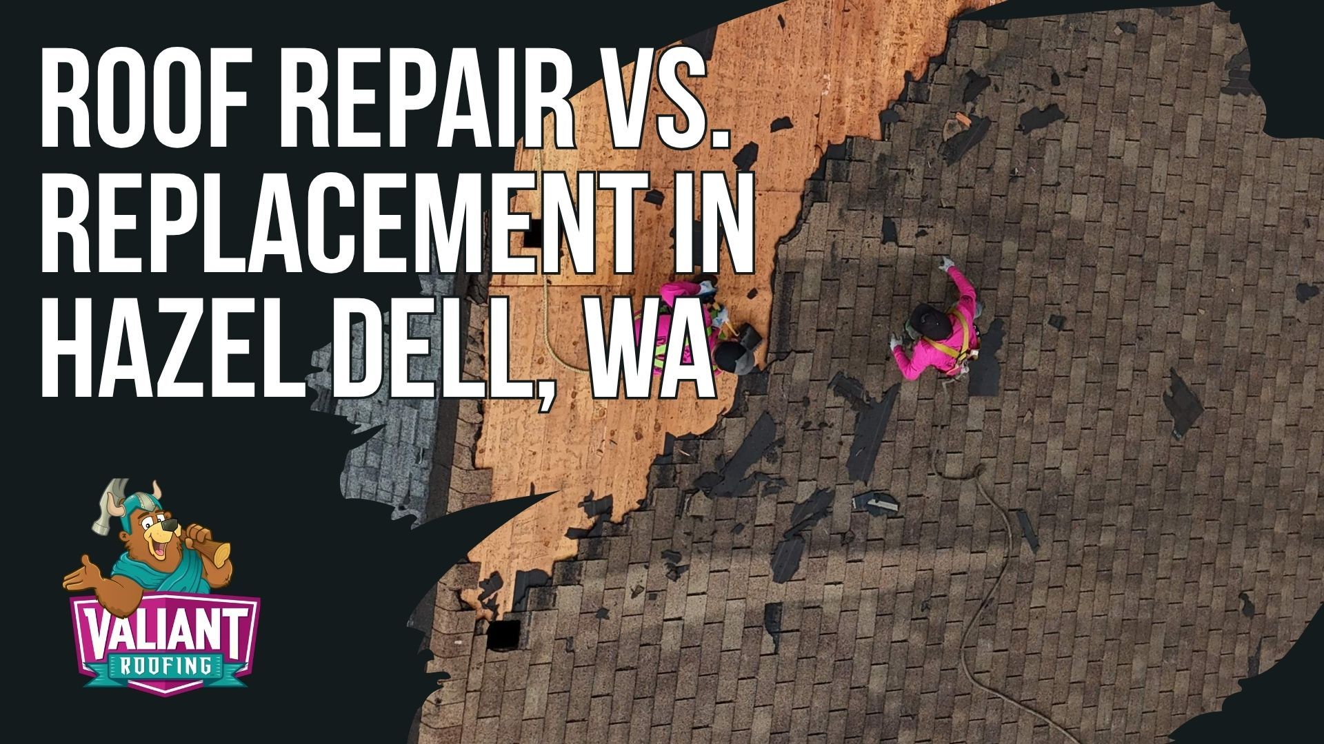 Roof repair vs roof replacement in Hazel Dell, WA comes down to roof age, damage extent, and long term value, and choosing the right roofing company makes all the difference. A trusted roofing company like Valiant Roofing recommends roof repair for newer roofs with isolated issues such as leaks, flashing damage, or missing shingles, helping extend the life of your roof at a lower cost. Roof replacement becomes the better option for roofs over 20 years old with widespread wear, granule loss, or multiple leak points, providing a full roofing system with long term warranty protection.
Homeowners searching for a reliable roofing company in Hazel Dell, WA trust Valiant Roofing for honest inspections, transparent pricing, and expert guidance on whether repair or replacement is the smarter investment. With detailed photo documentation, in house crews, and solutions built for Pacific Northwest weather, Valiant Roofing helps you make the right decision for your home and budget.